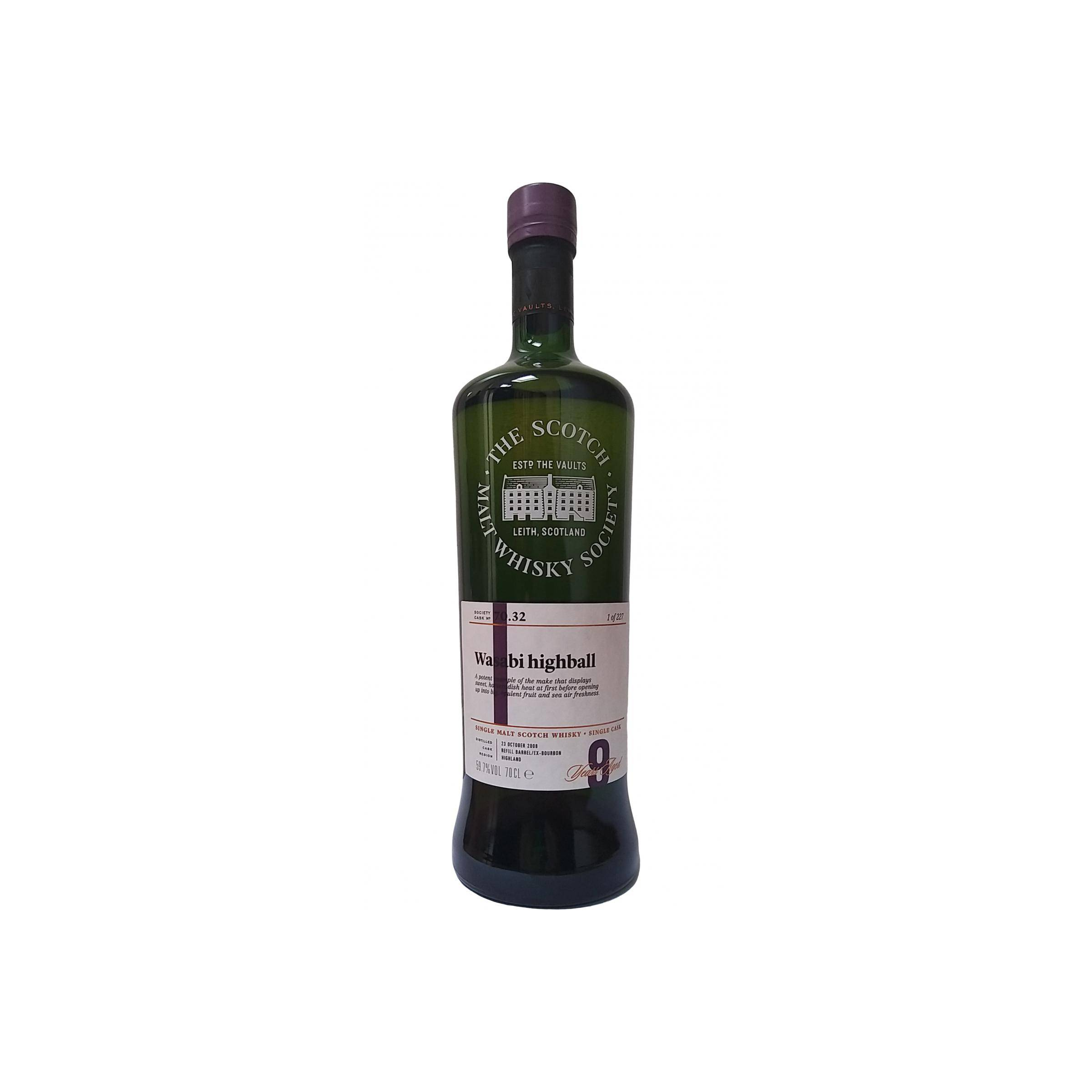 The Scotch Malt Whisky Society 2008 9 Years Single Malt Whisky