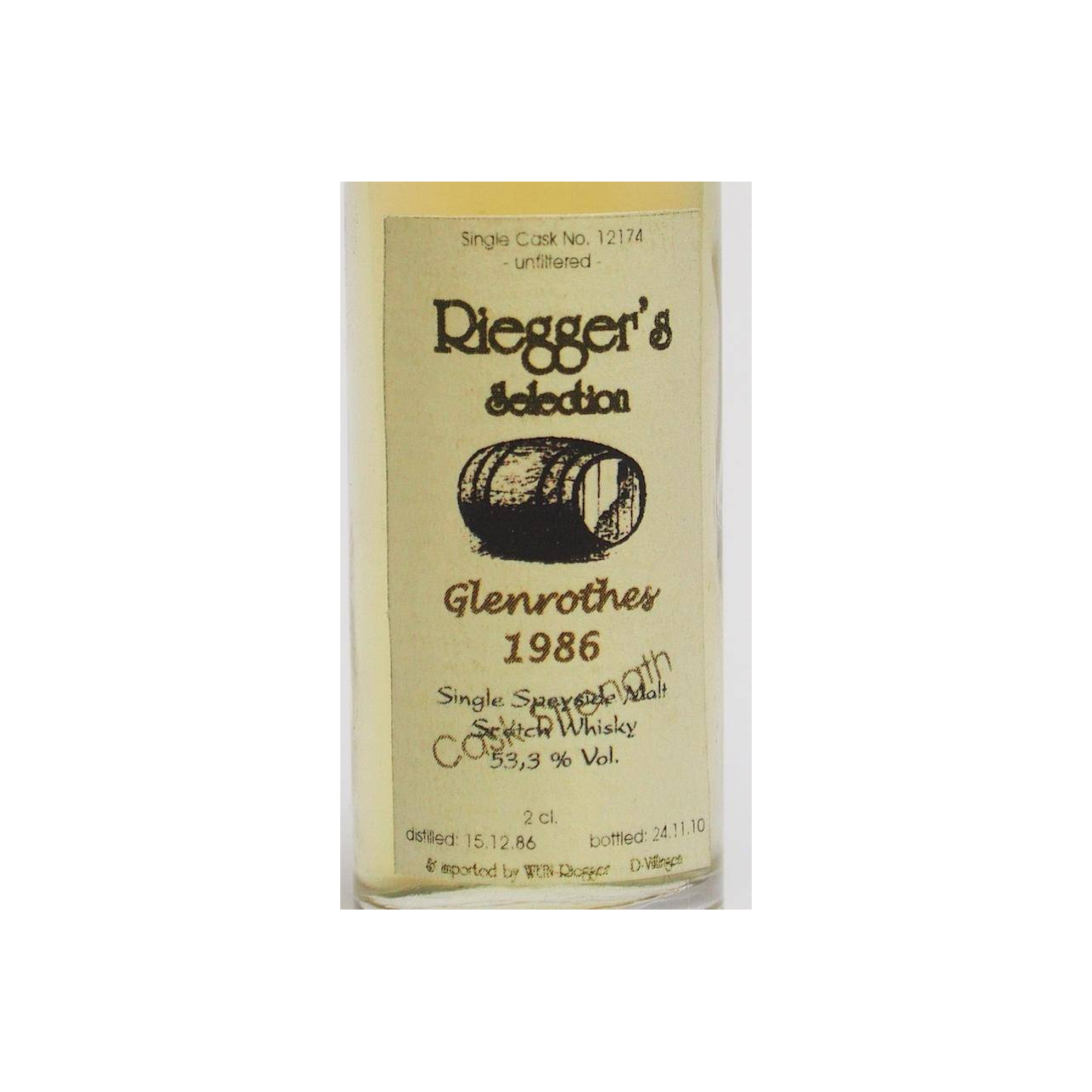 The Glenrothes 1986 23 Years Single Malt Whisky 3