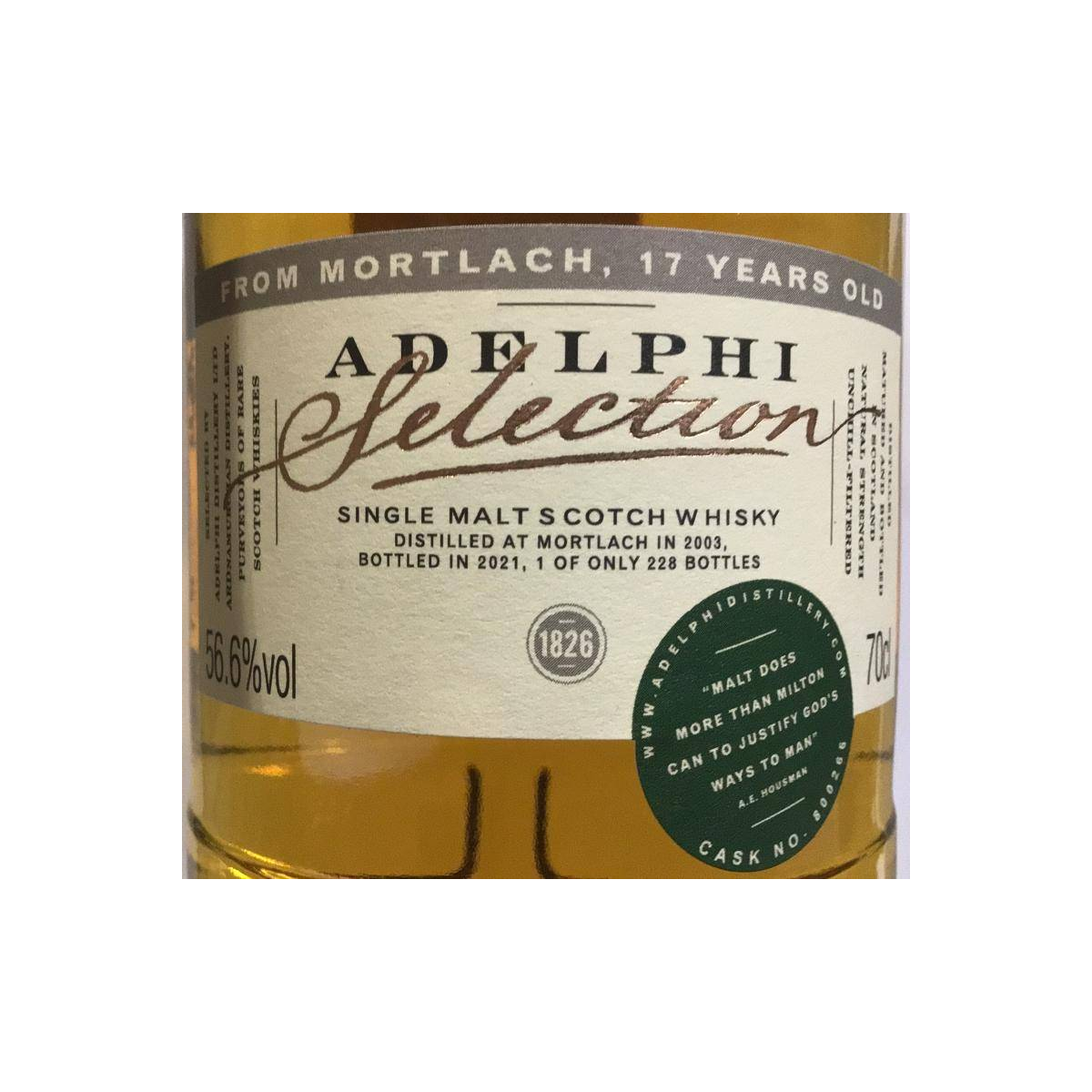 Mortlach Limited Edition 2003 17 Years Single Malt Whisky 2