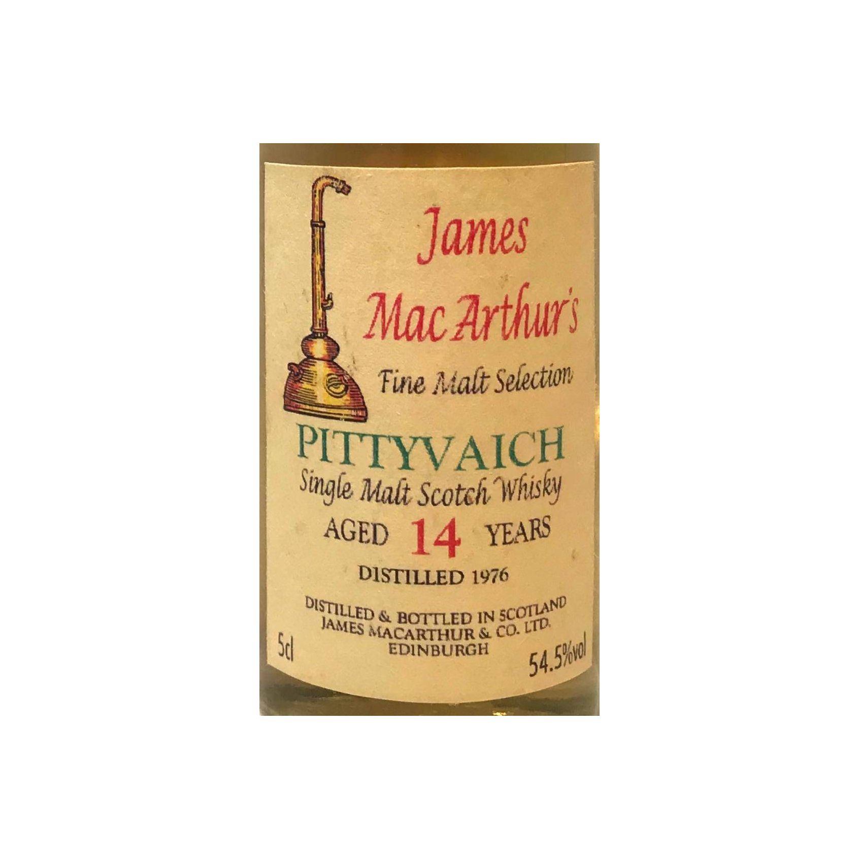 Pittyvaich 1976 14 Years Single Malt Whisky 3