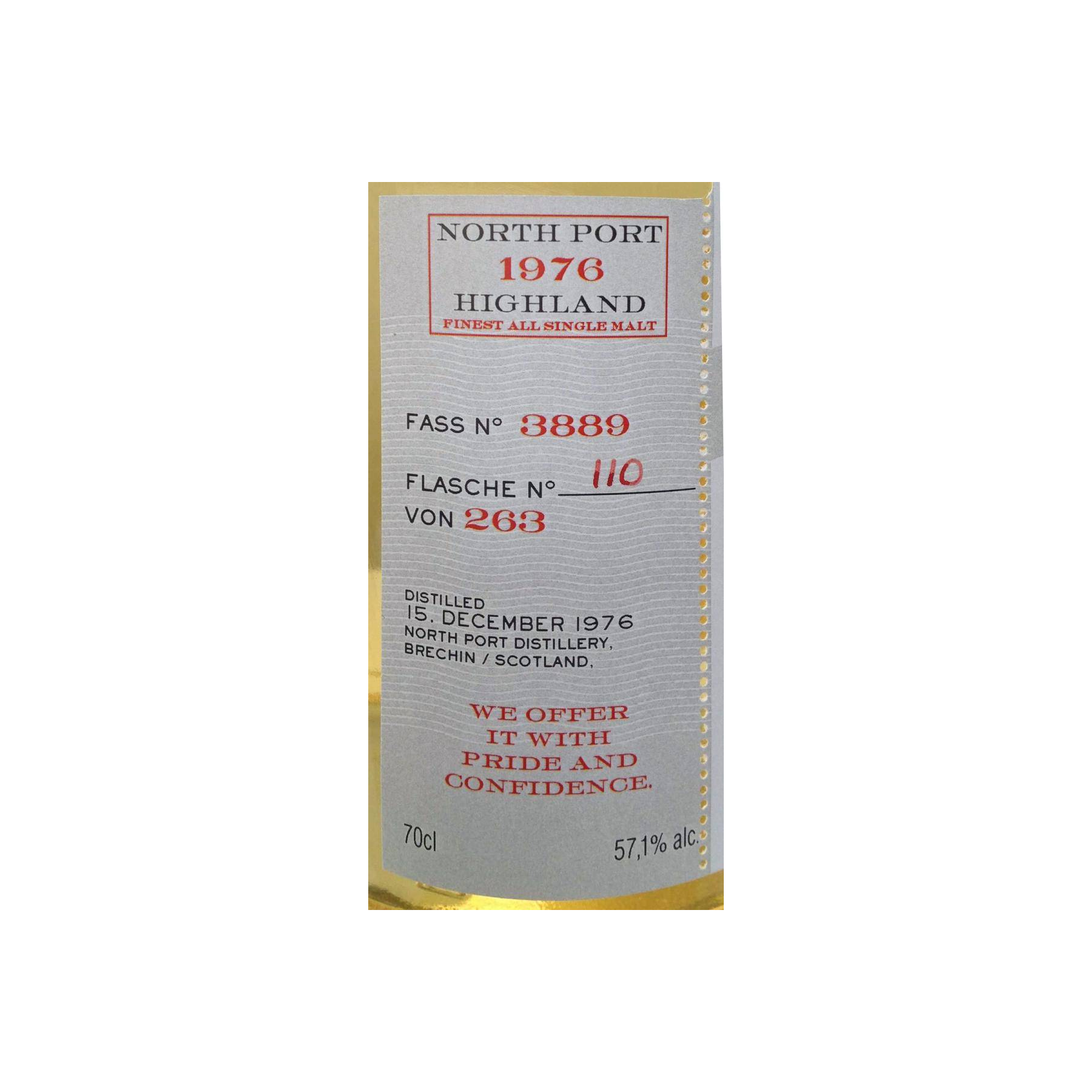 North Port 1976 24 Years Single Malt Whisky 2