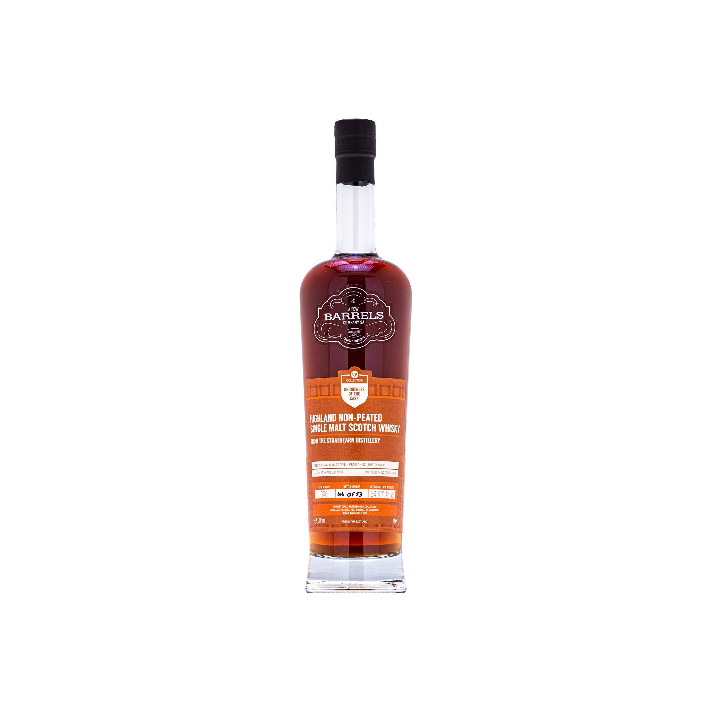 Strathearn 2014 4 Years Single Malt Whisky