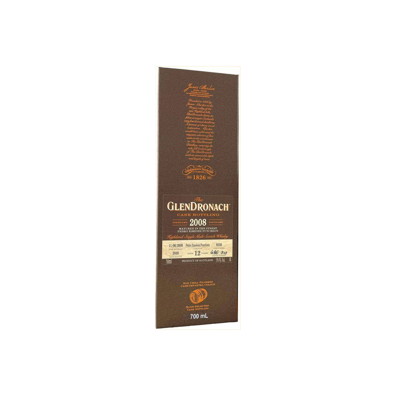 GlenDronach 2008 12 Years Single Malt Whisky 3