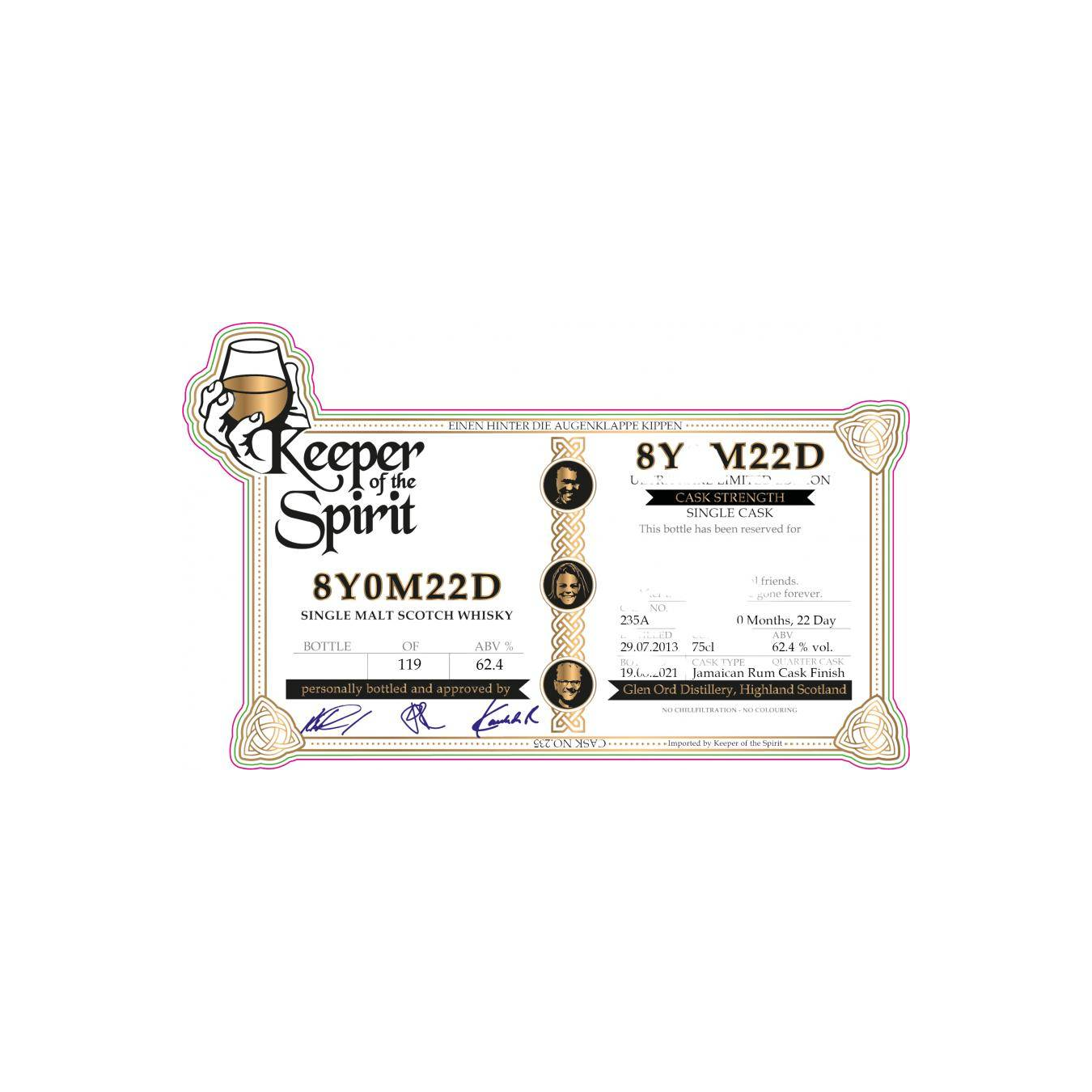 Glen Ord 2013 8 Years Single Malt Whisky 2