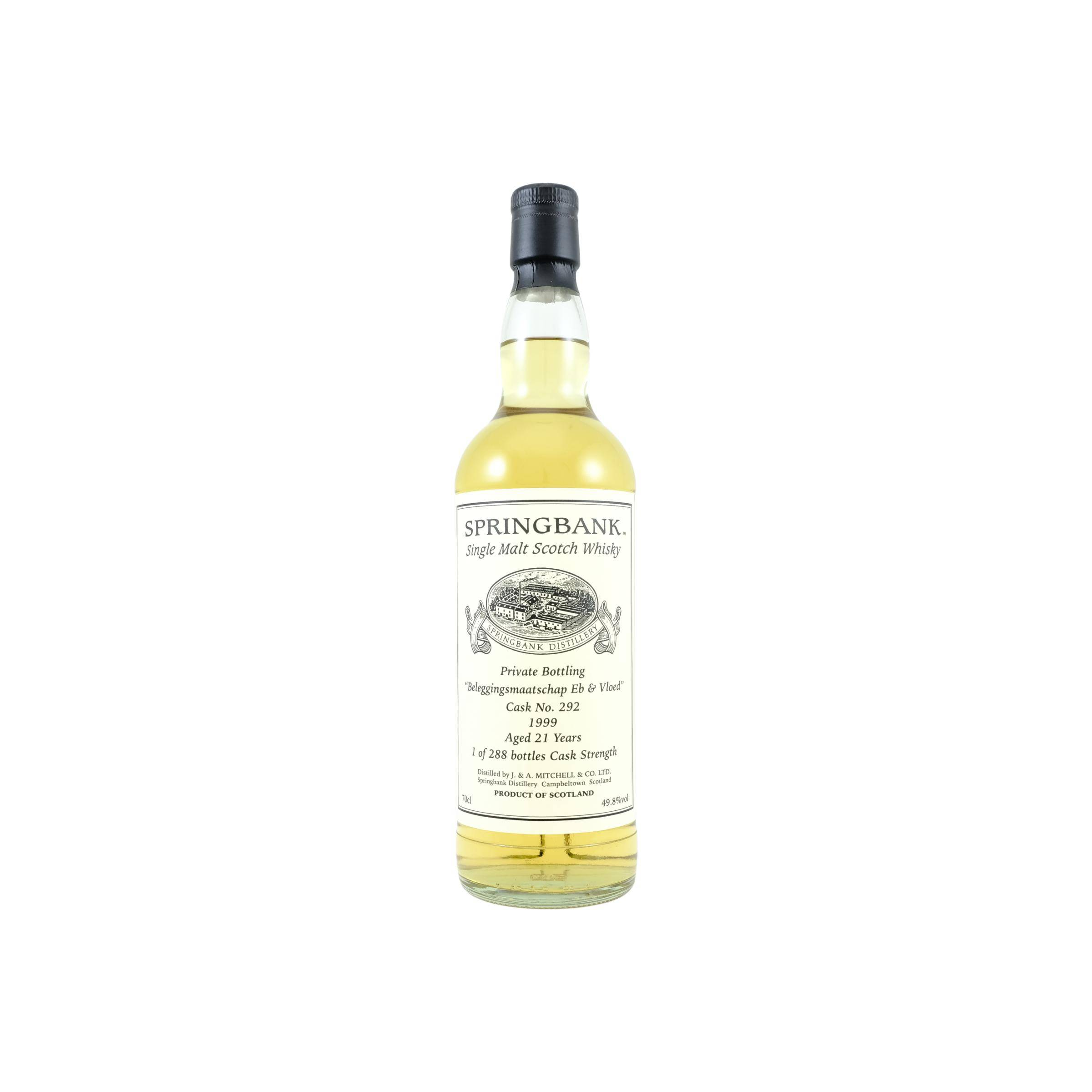 Springbank Private Bottling 1999 21 Years Single Malt Whisky