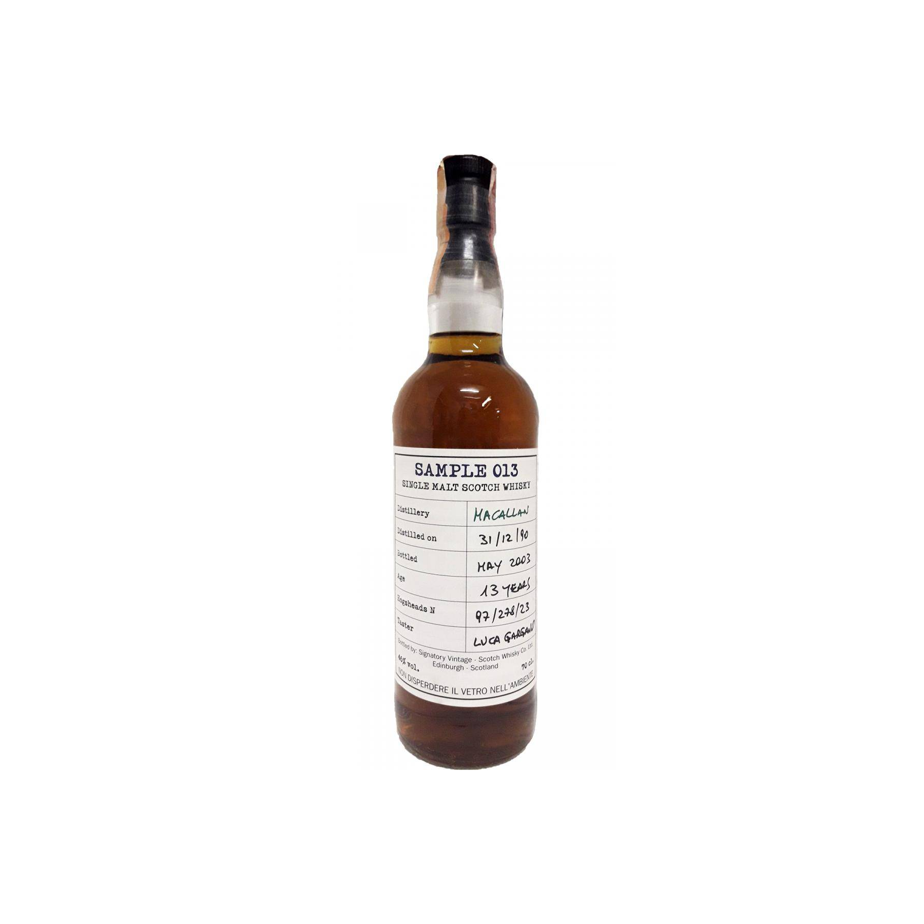 The Macallan 1990 13 Years Single Malt Whisky