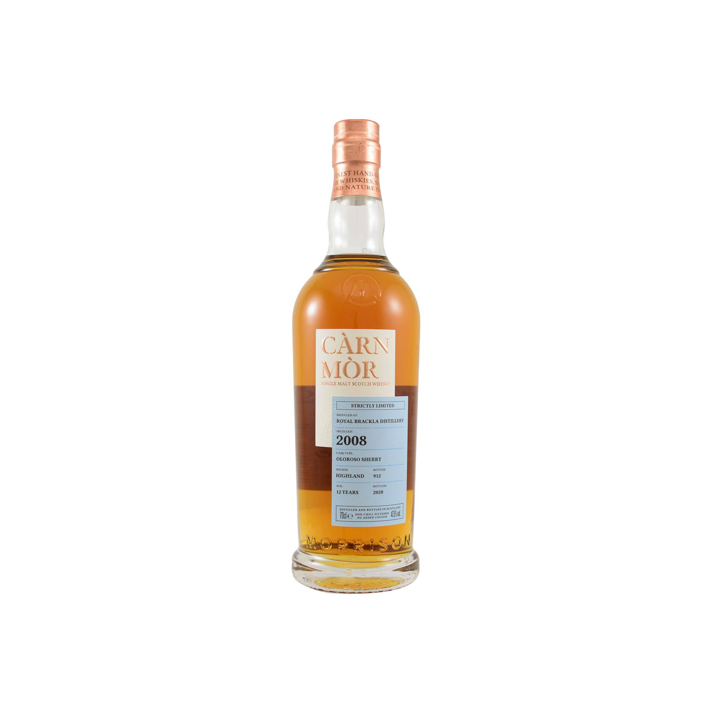 Royal Brackla 2008 12 Years Single Malt Whisky