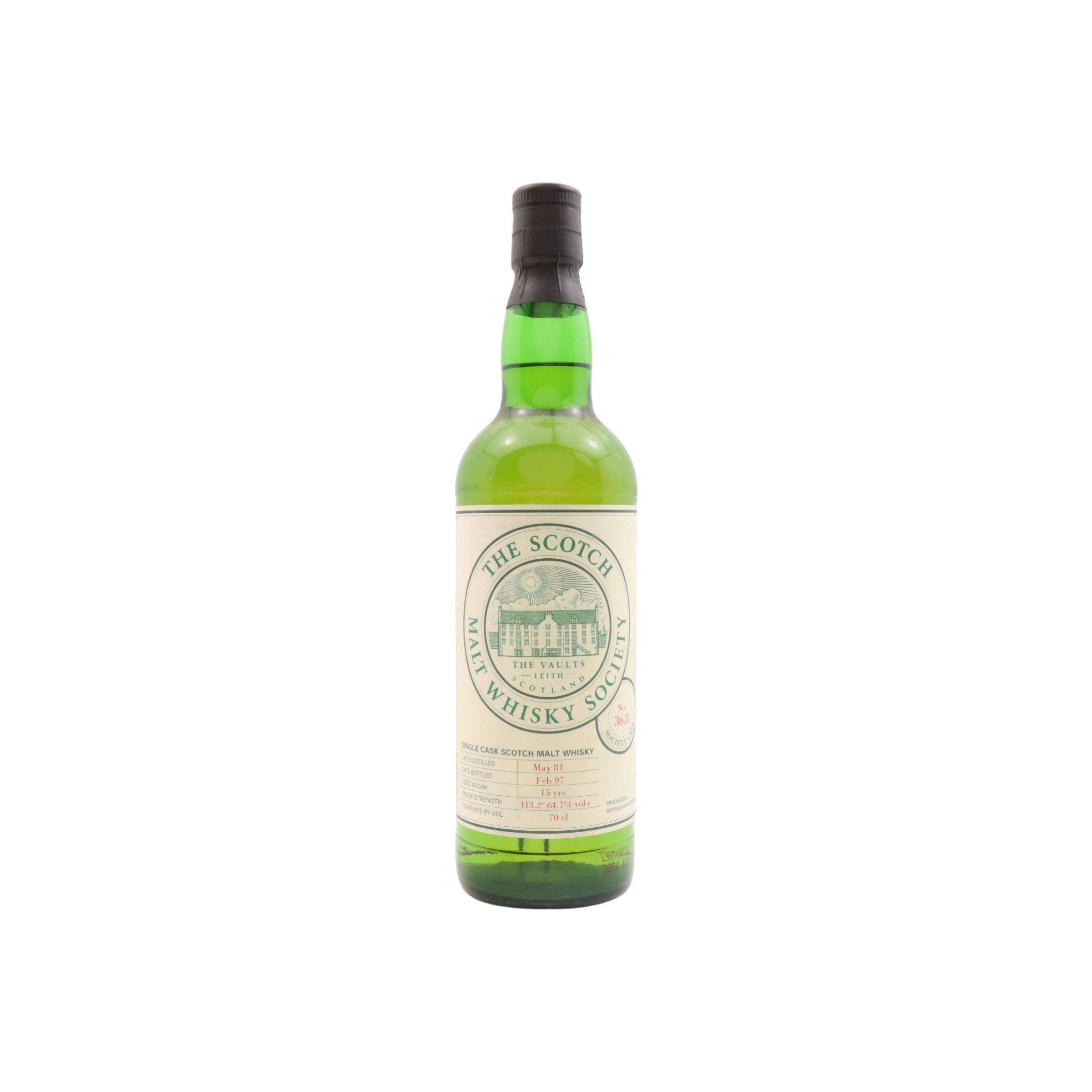 The Scotch Malt Whisky Society 1981 15 Years Single Malt Whisky