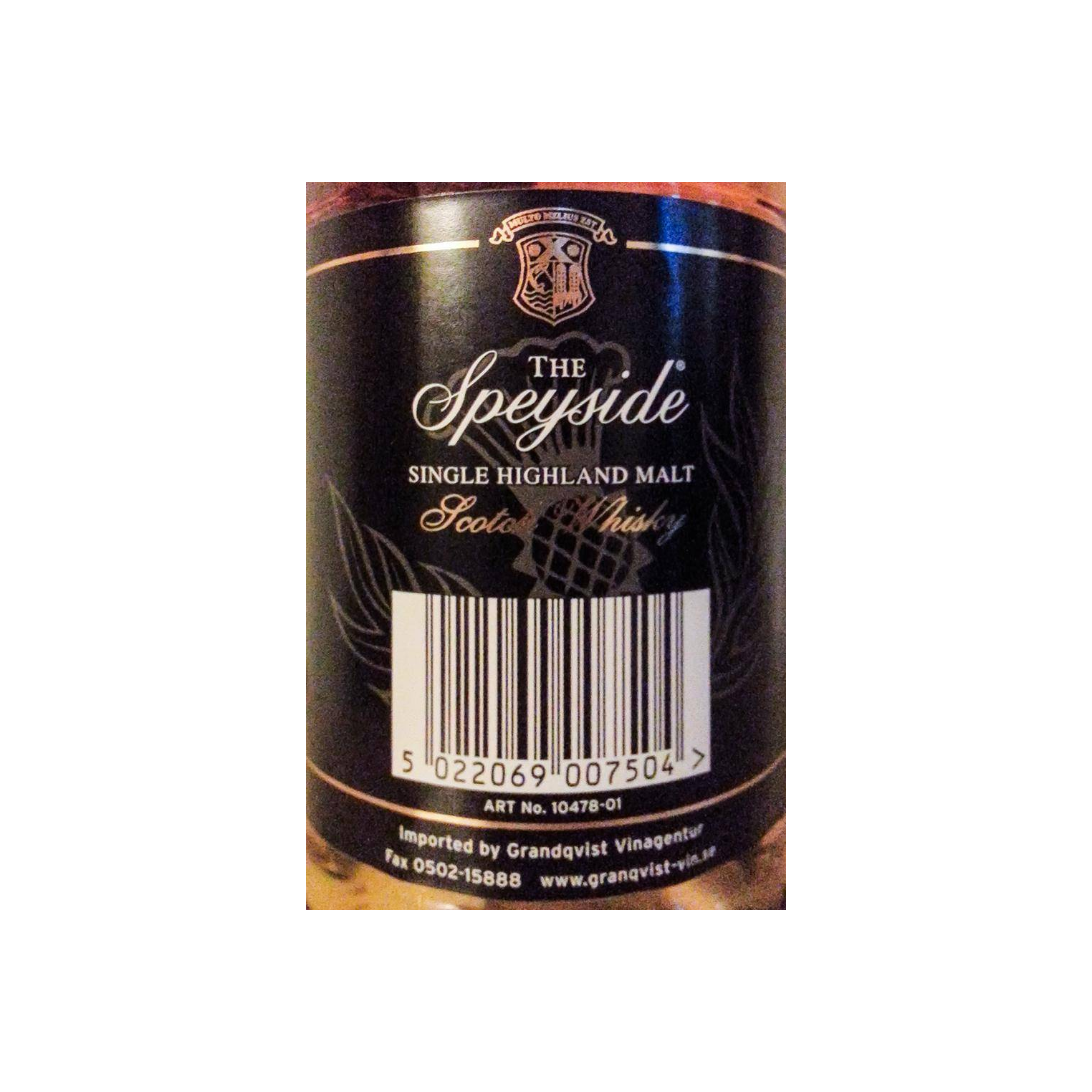Spey 15 Years Single Malt Whisky 2