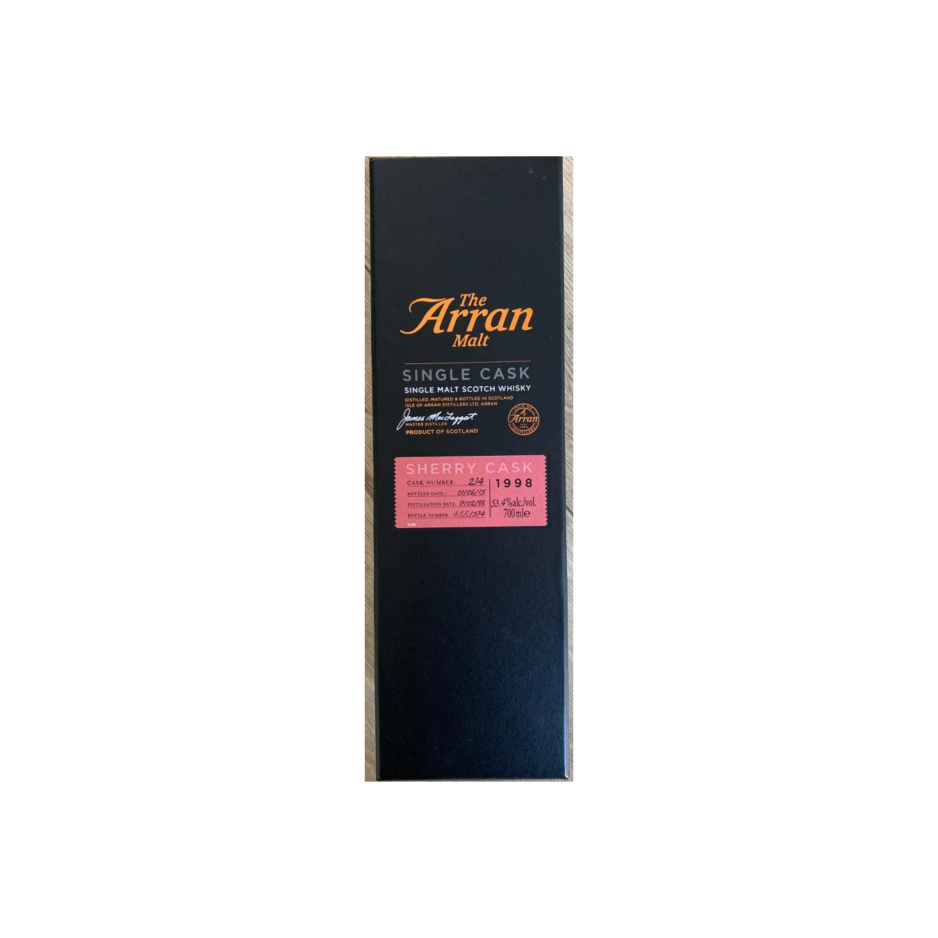 Arran Single Cask 1998 17 Years Single Malt Whisky 2