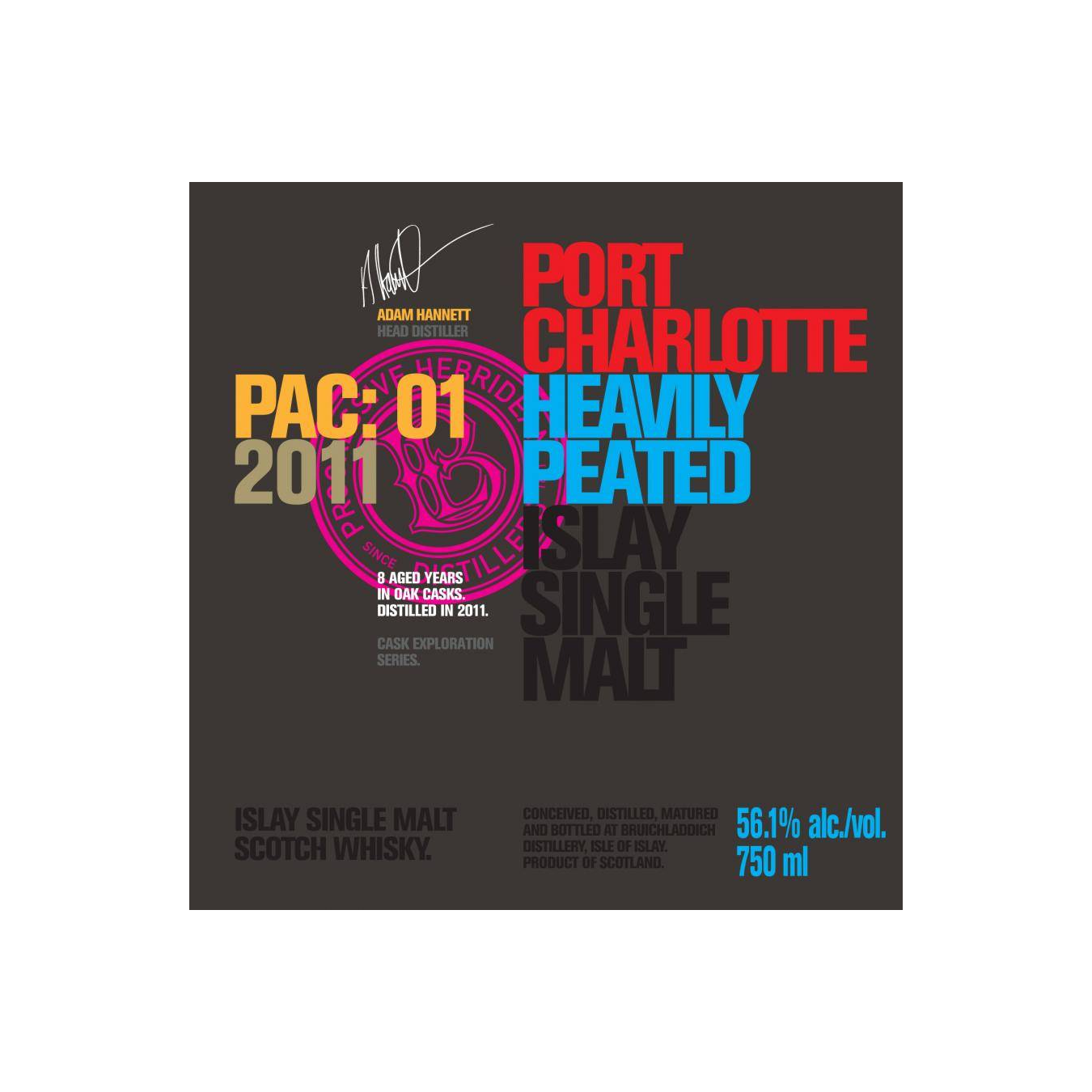 Port Charlotte 2011 8 Years Single Malt Whisky 2