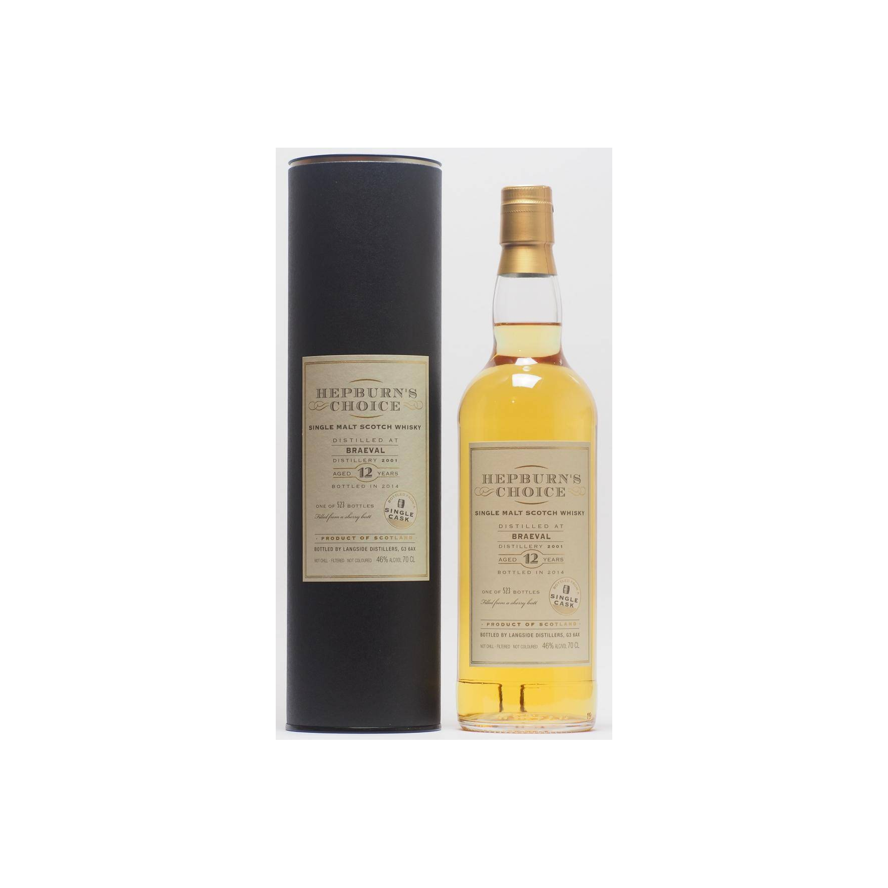 Braeval 2001 12 Years Single Malt Whisky 2