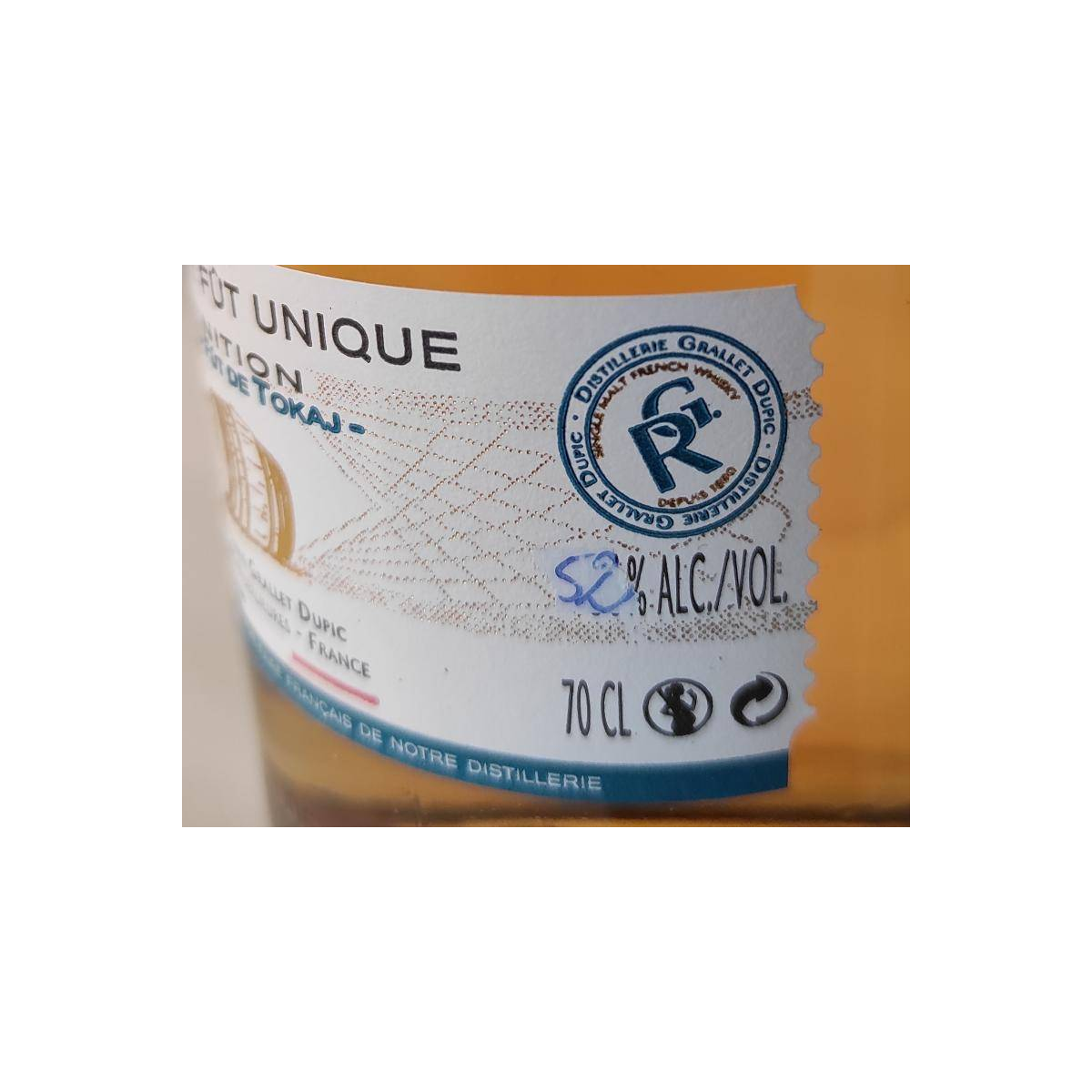 G. Rozelieures Whisky  fût unique 3