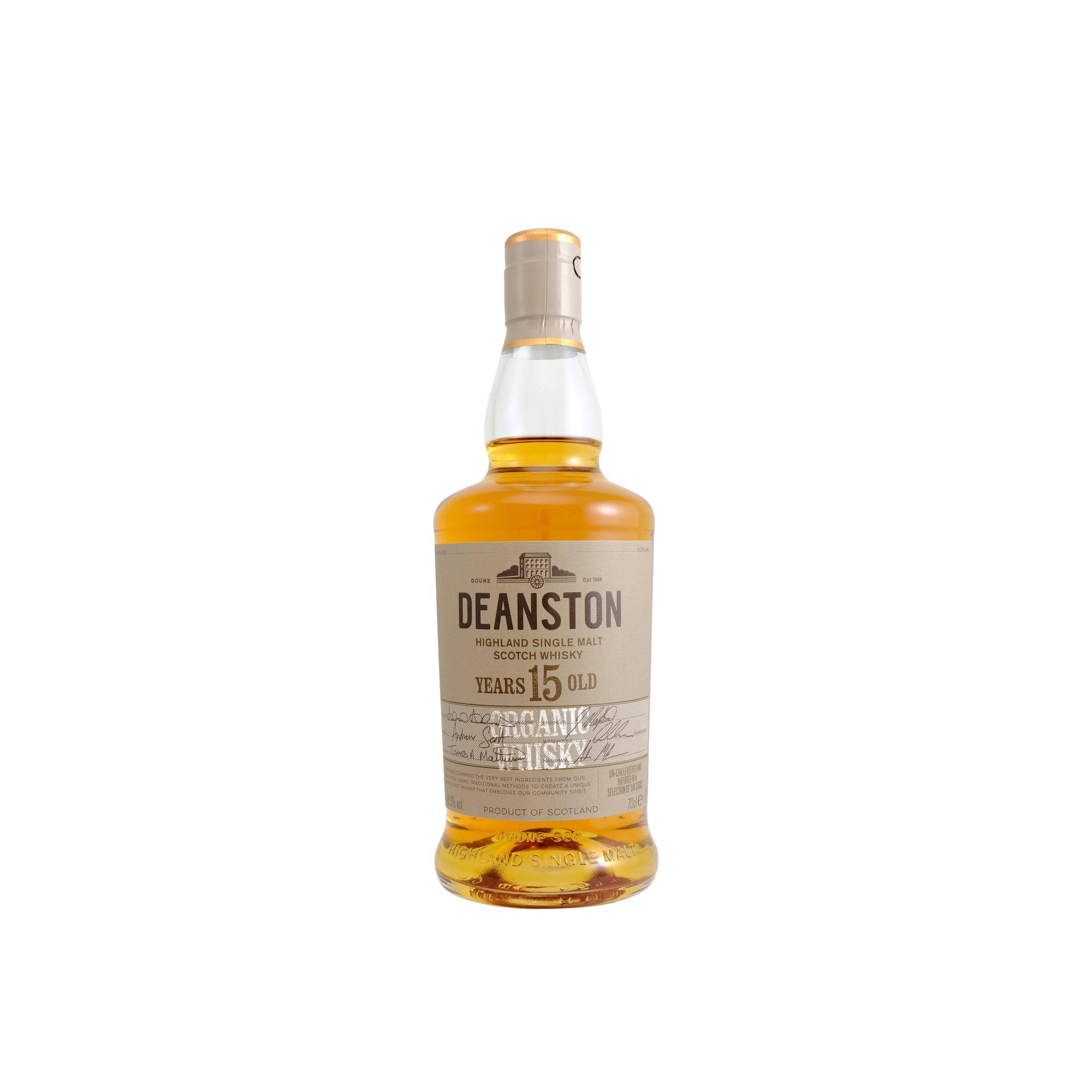 Deanston 15 Years Single Malt Whisky