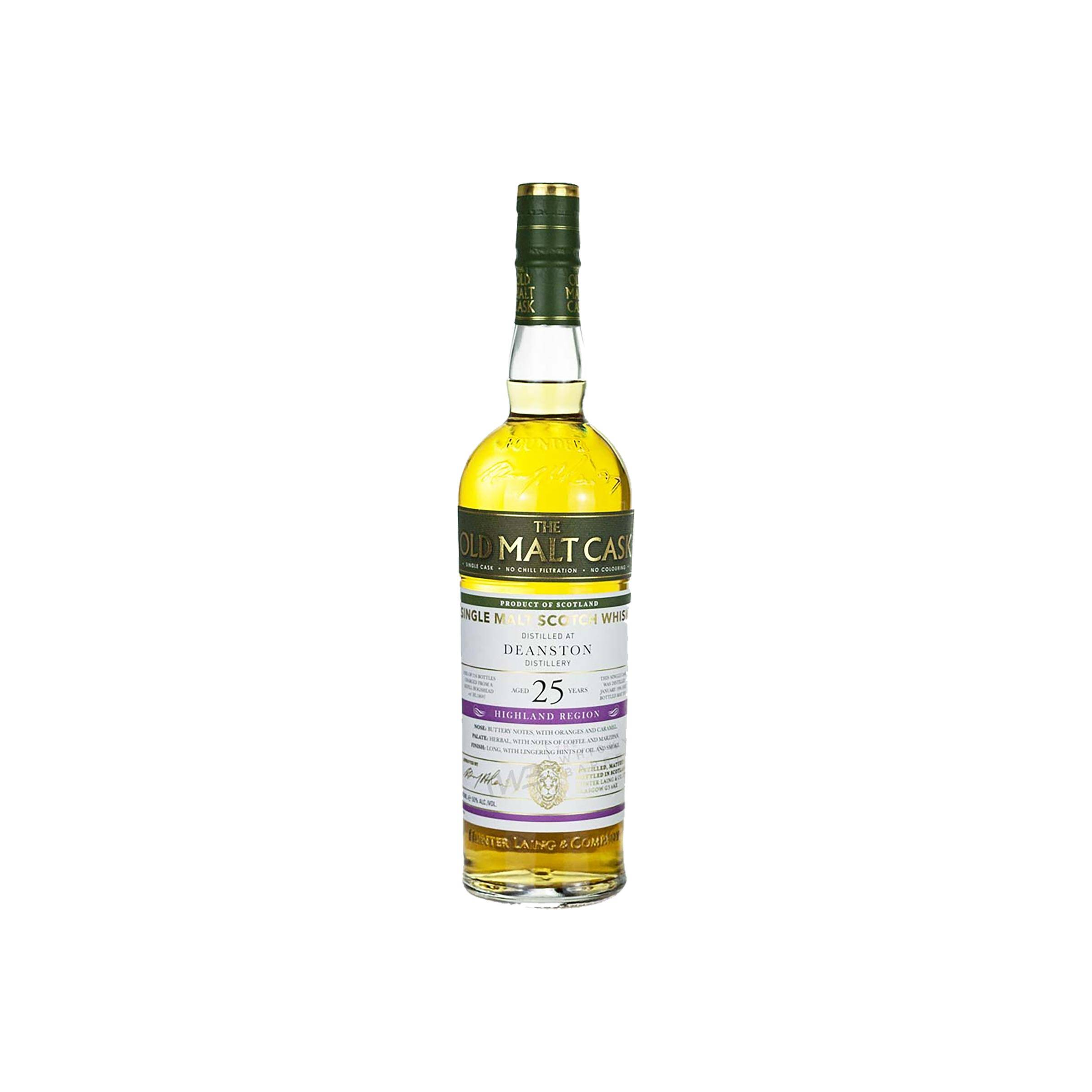 Deanston Old Malt Cask 1996 25 Years Single Malt Whisky