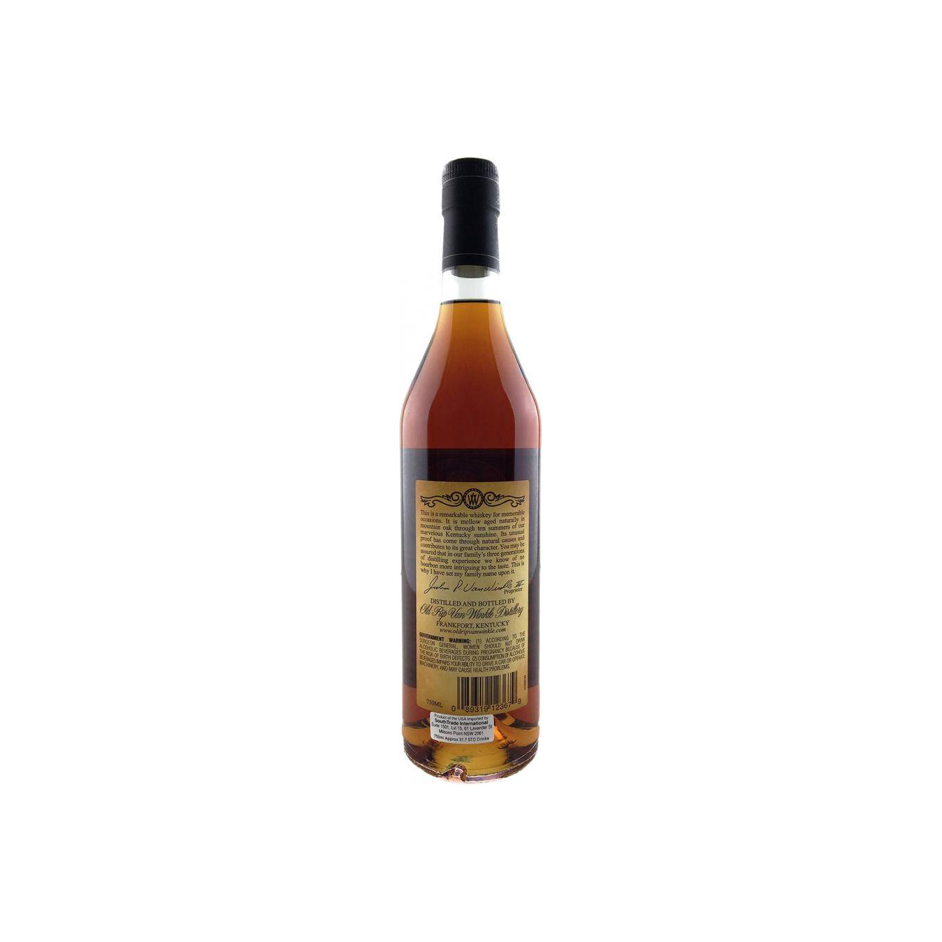 Pappy Van Winkle's 10 Years Bourbon Whisky 2