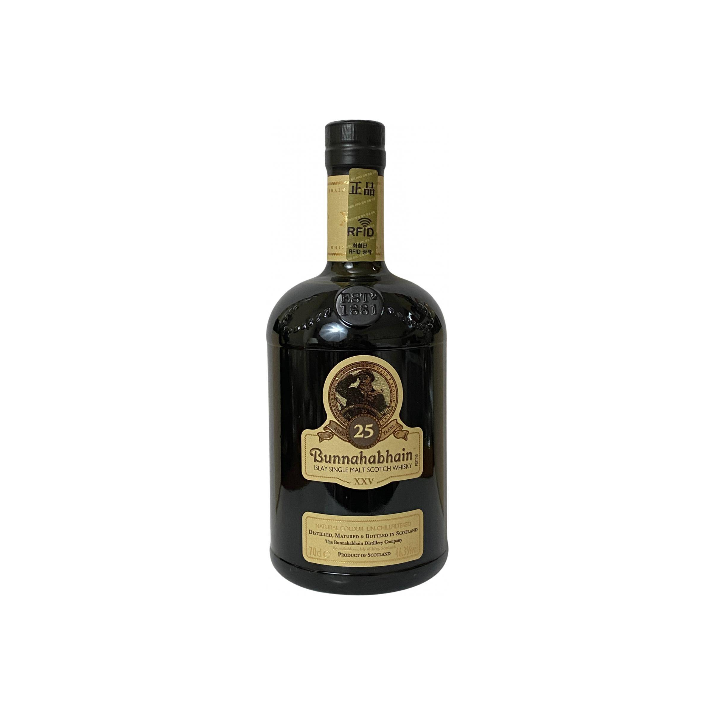 Bunnahabhain 25 Years Single Malt Whisky