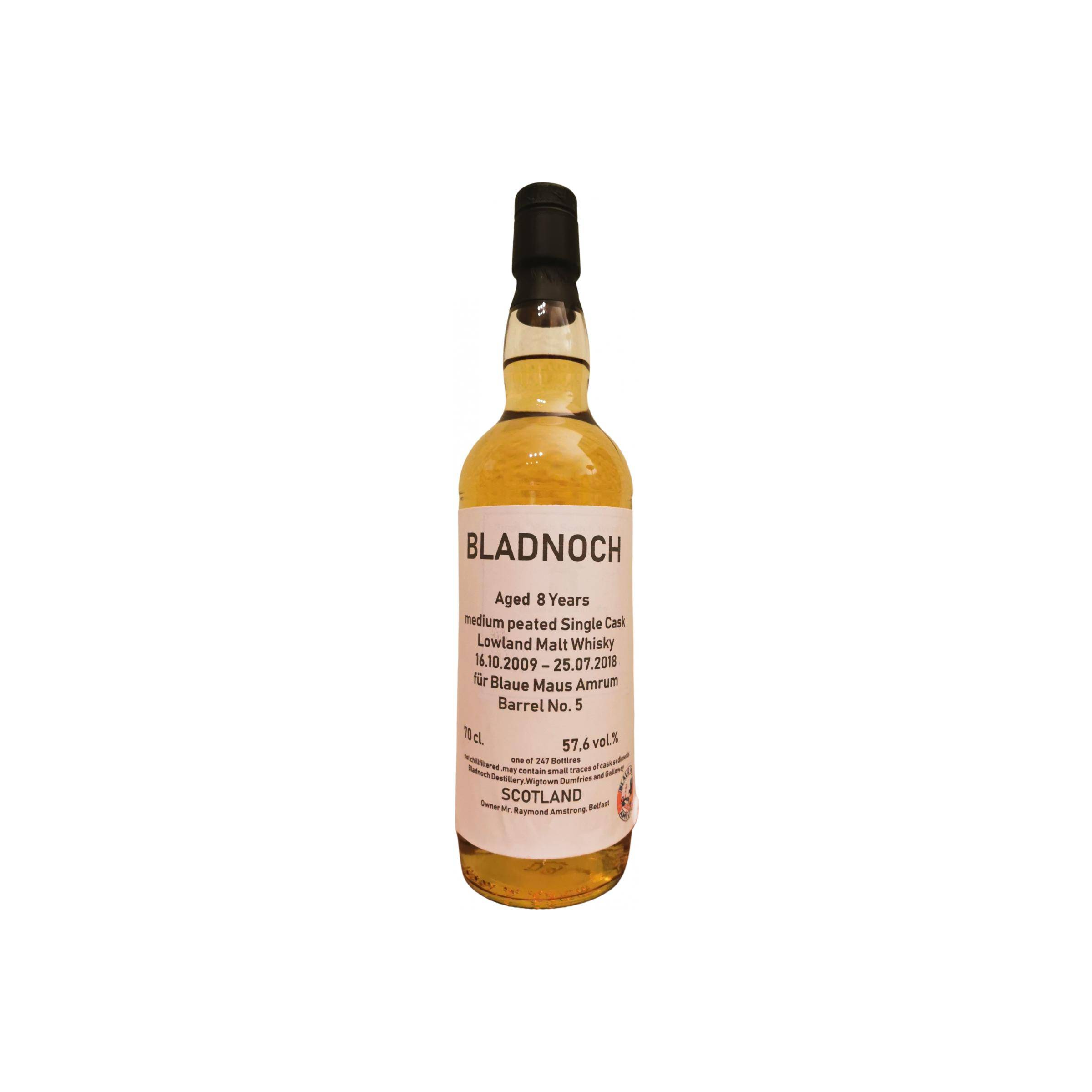 Bladnoch 2009 8 Years Single Malt Whisky