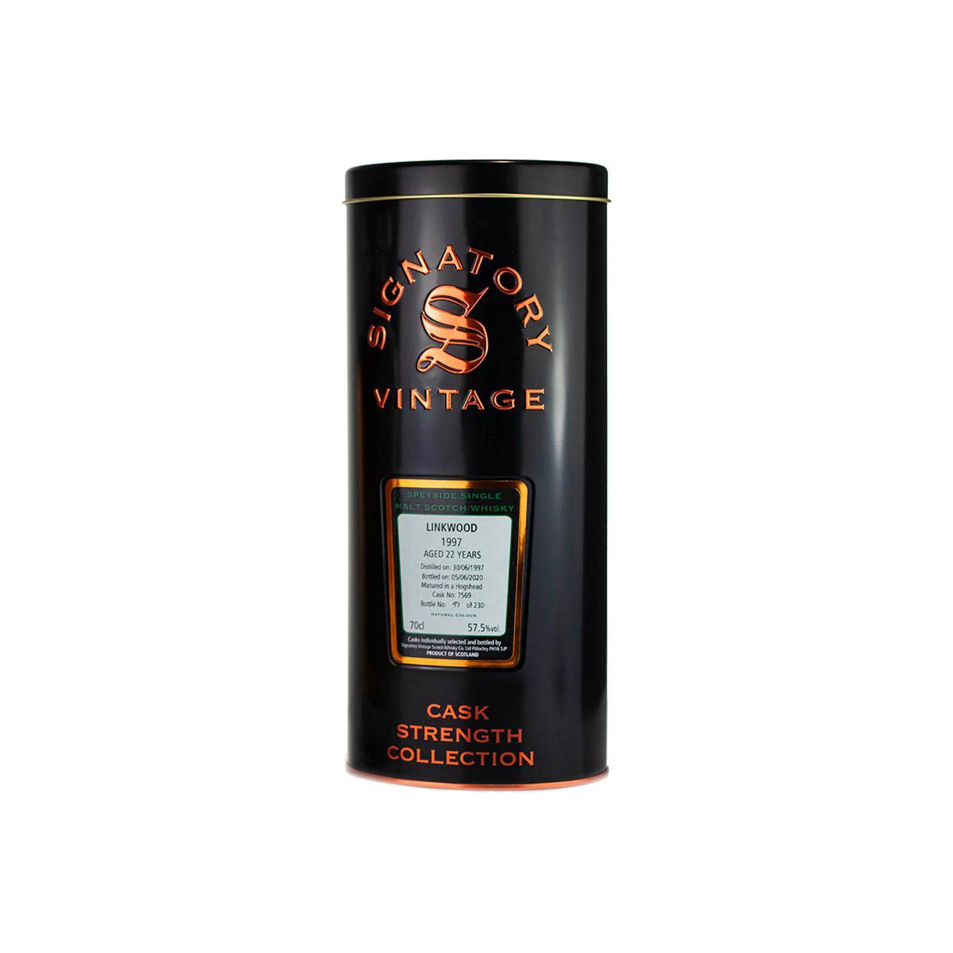 Linkwood Cask Strength Collection 1997 22 Years Single Malt Whisky 2