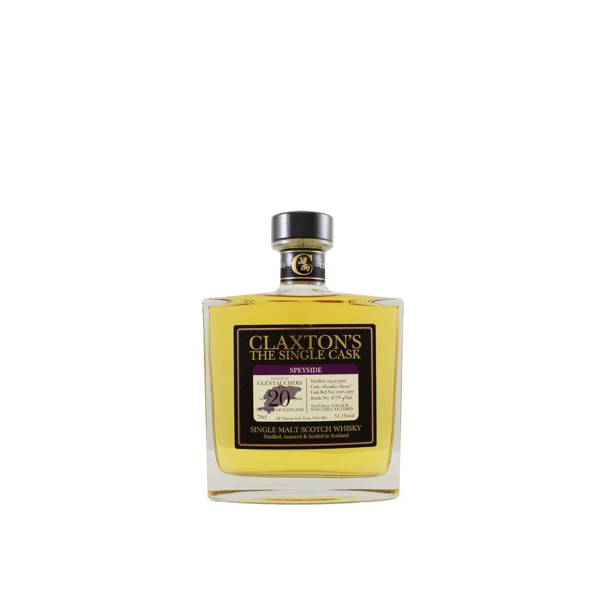 Glentauchers 1996 20 Years Single Malt Whisky
