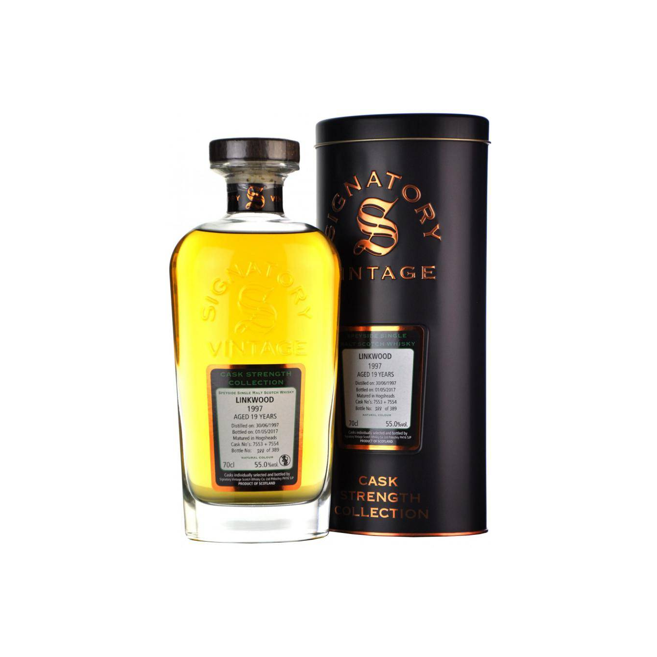 Linkwood Cask Strength Collection 1997 19 Years Single Malt Whisky 2