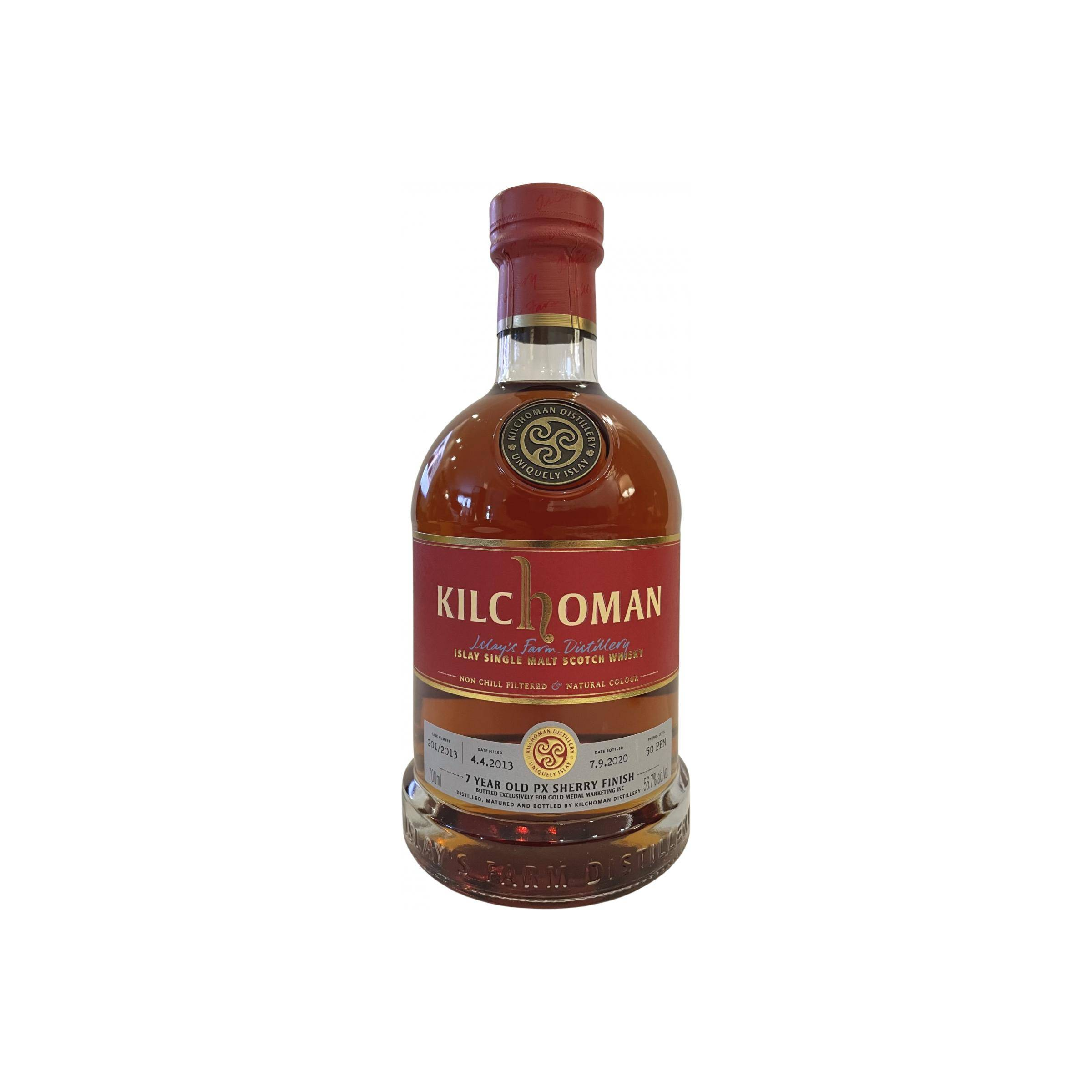 Kilchoman 2013 7 Years Single Malt Whisky