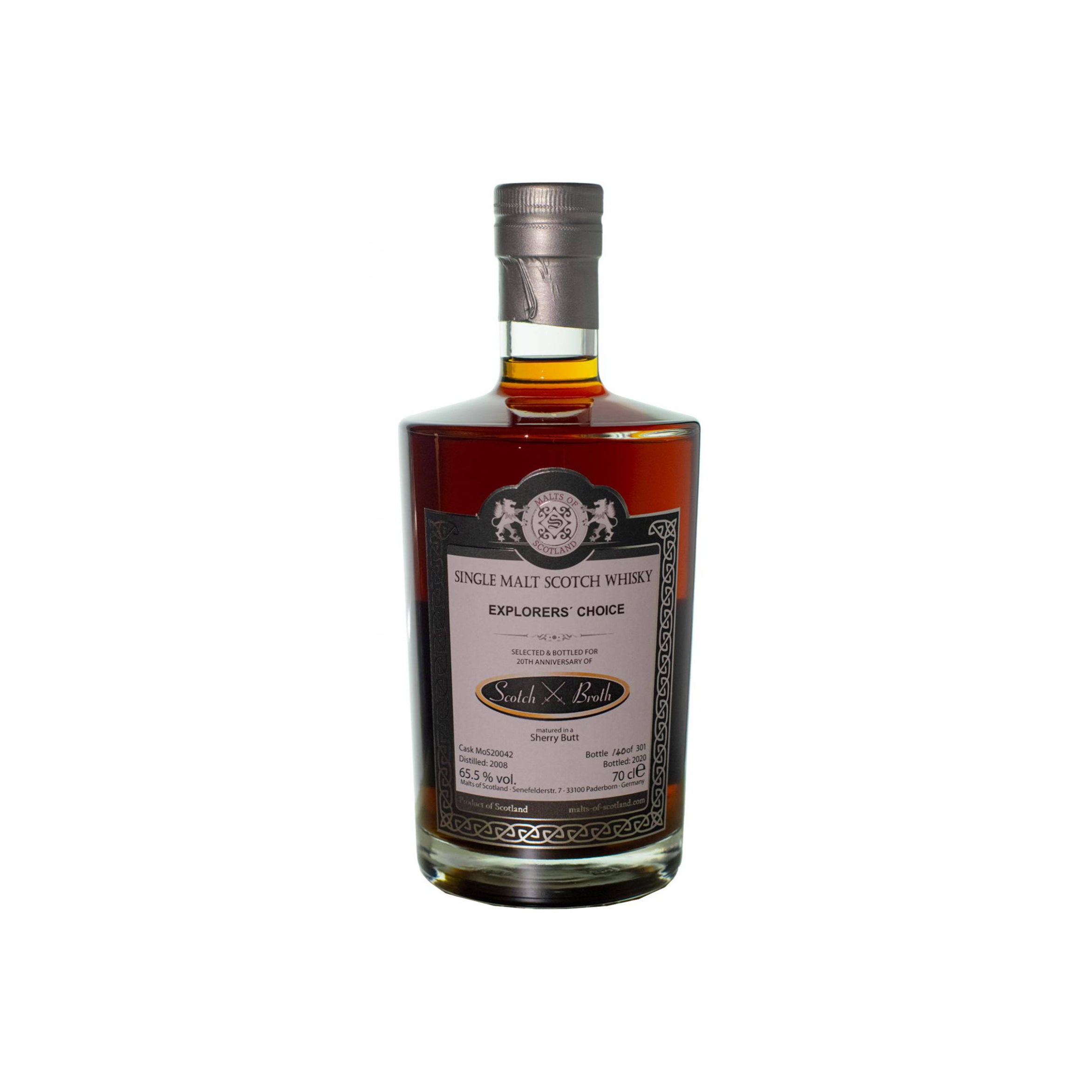 Single Malt Scotch Whisky 2008 MoS