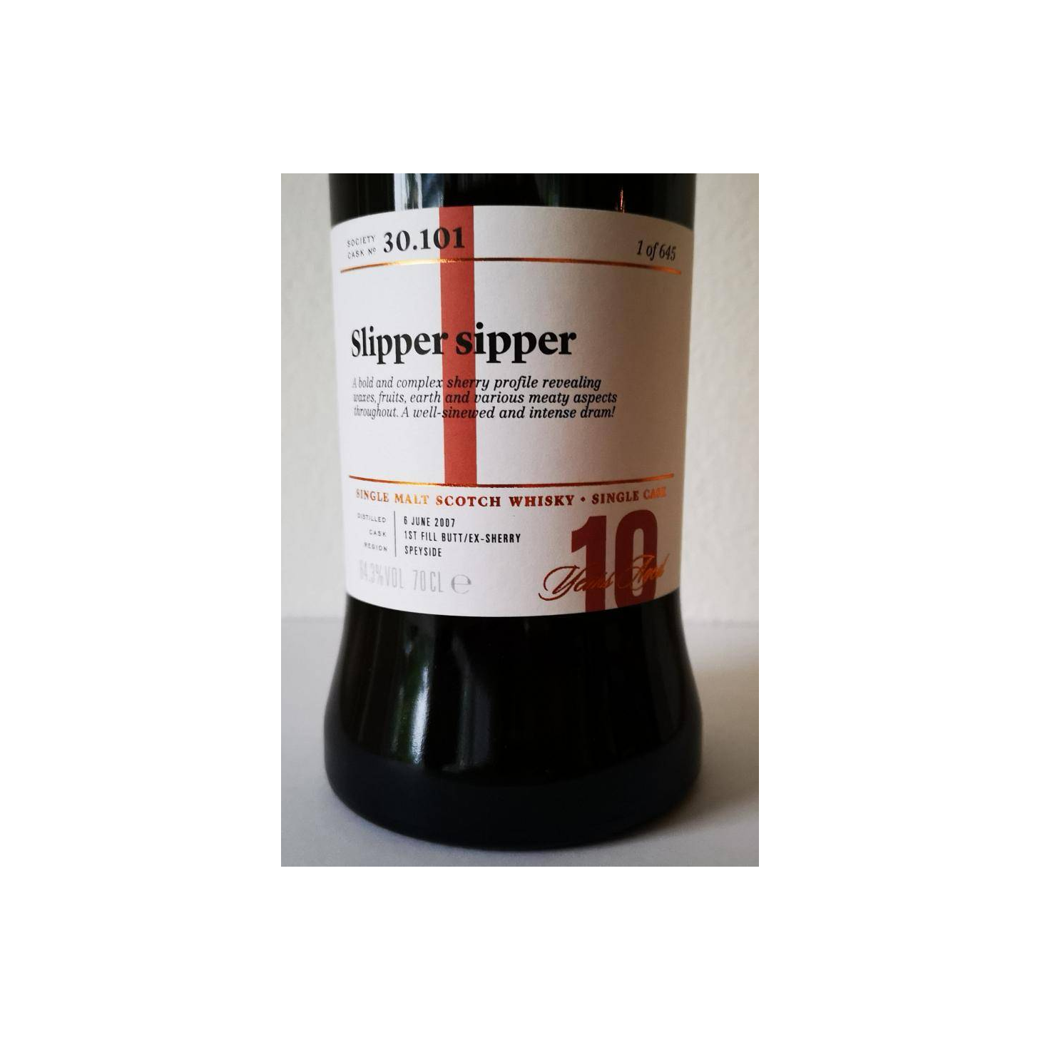 The Scotch Malt Whisky Society 2007 10 Years Single Malt Whisky 2