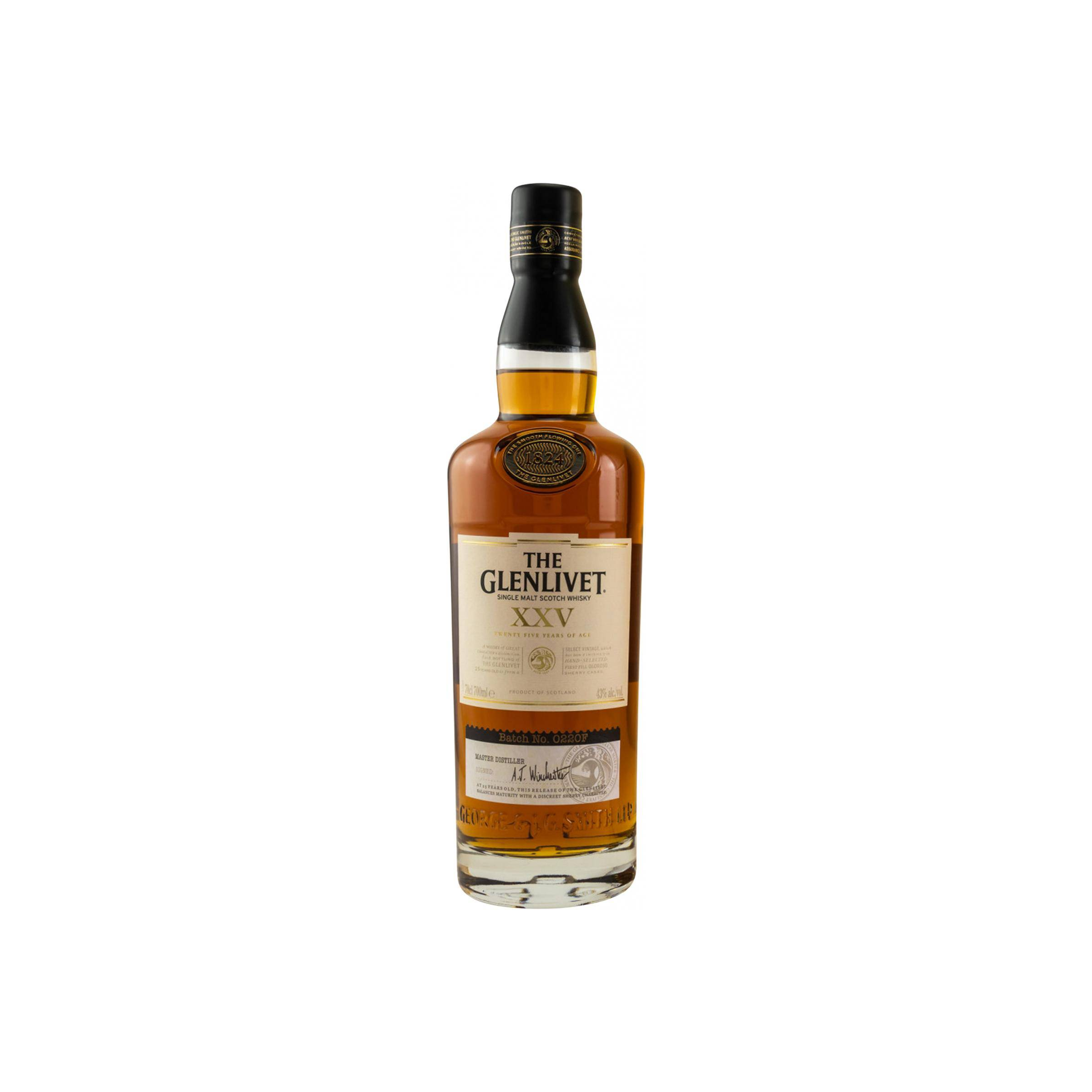 The Glenlivet 25 Years Single Malt Whisky