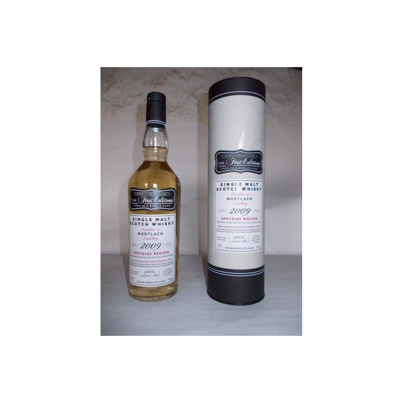 Mortlach The First Editions 2009 8 Years Single Malt Whisky 2