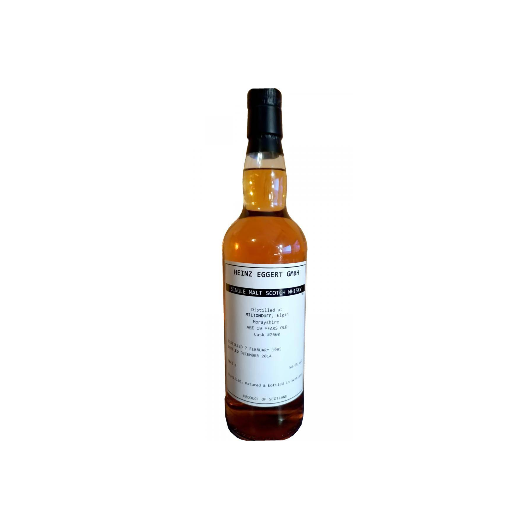 Miltonduff 1995 19 Years Single Malt Whisky