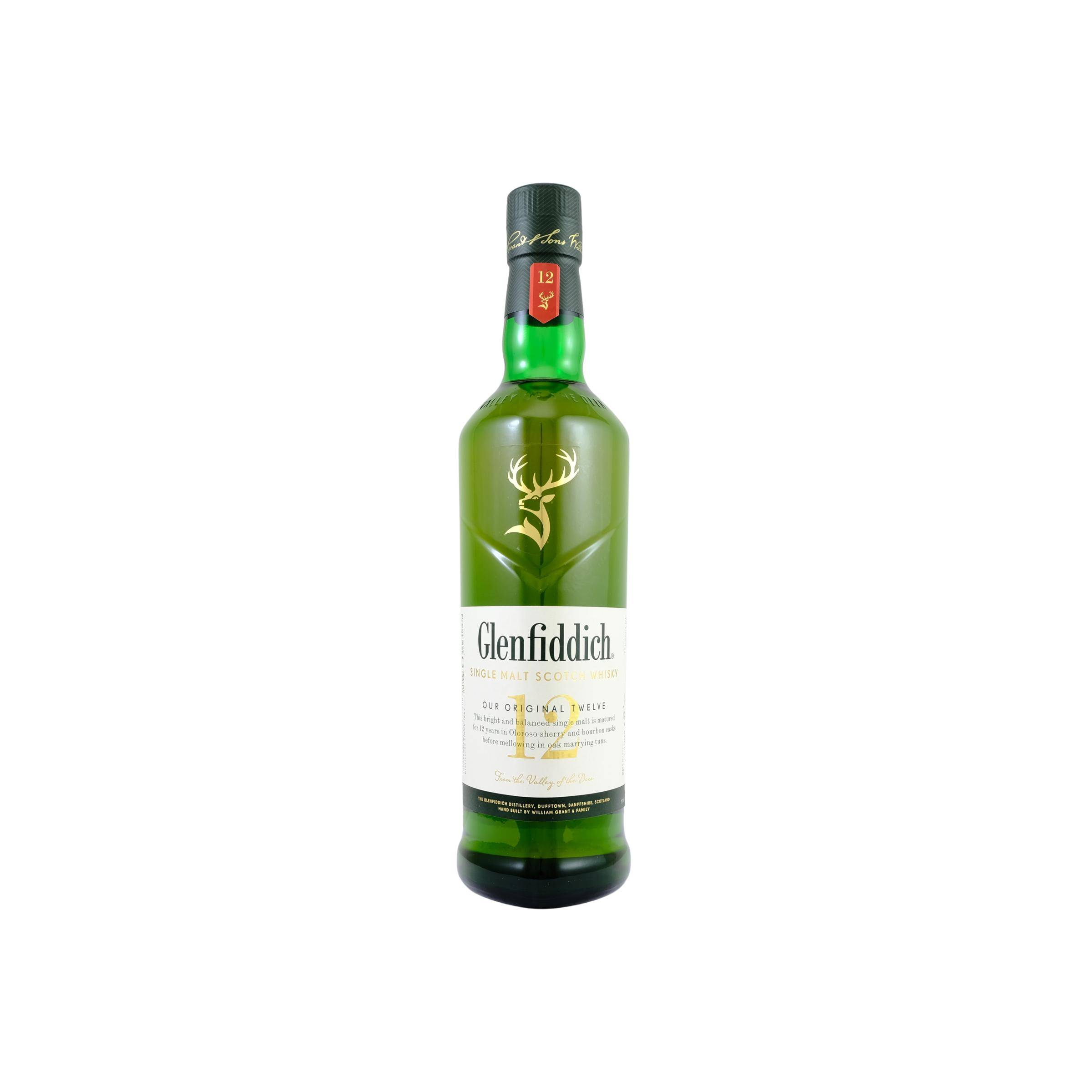 Glenfiddich 12 Years Single Malt Whisky