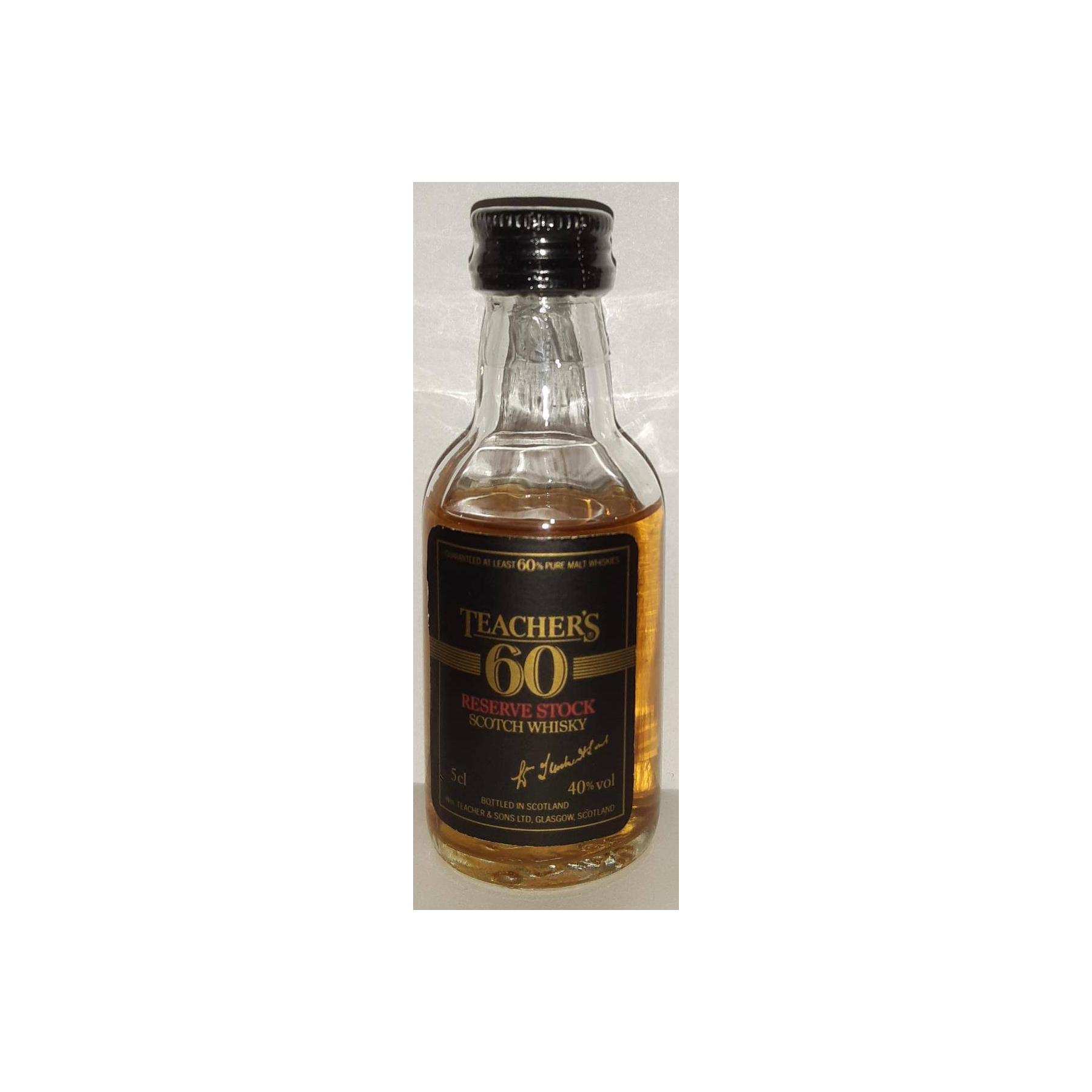 Teacher's 60 Reserve Stock 2