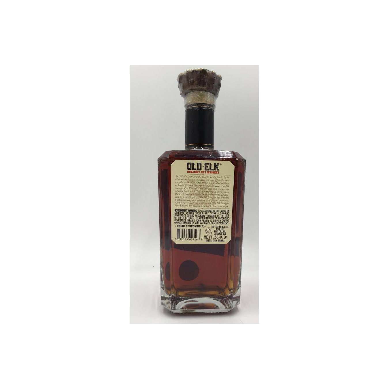 Old Elk Straight Rye Whiskey 2