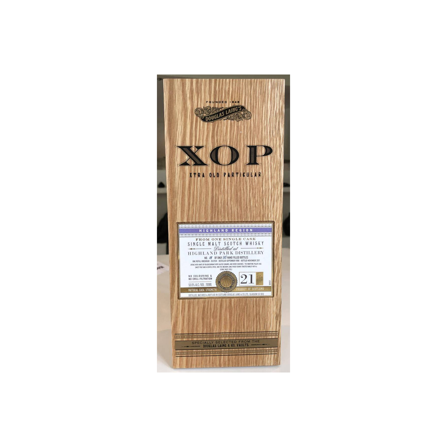 Highland Park 1996 21 Years Single Malt Whisky 2