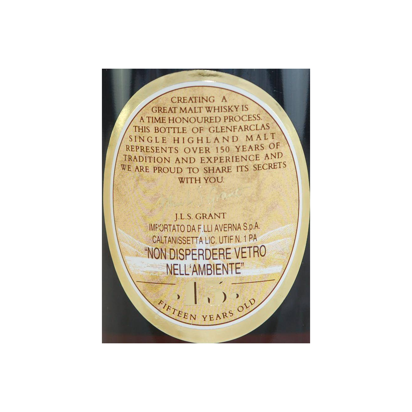 Glenfarclas 15 Years Single Malt Whisky 3