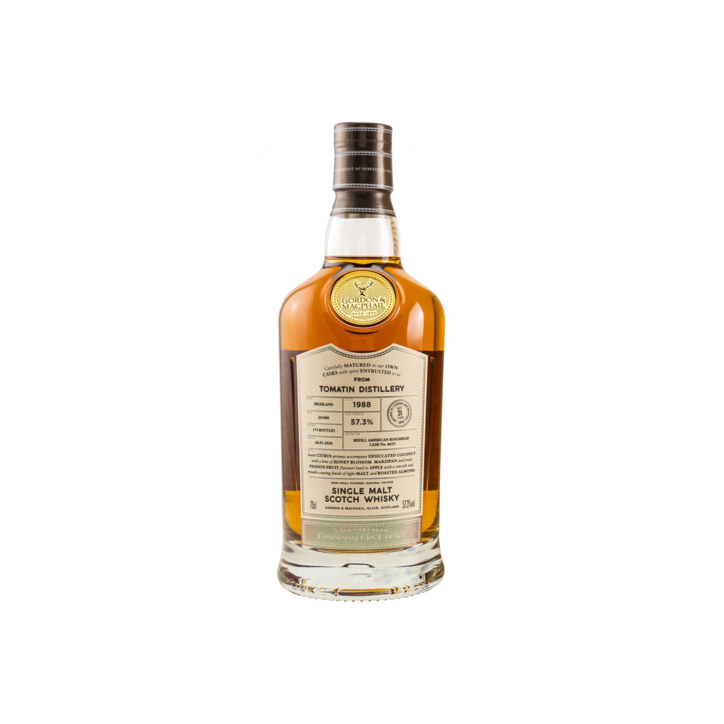 Tomatin Connoisseurs Choice - Cask Strength 1988 31 Years Single Malt Whisky