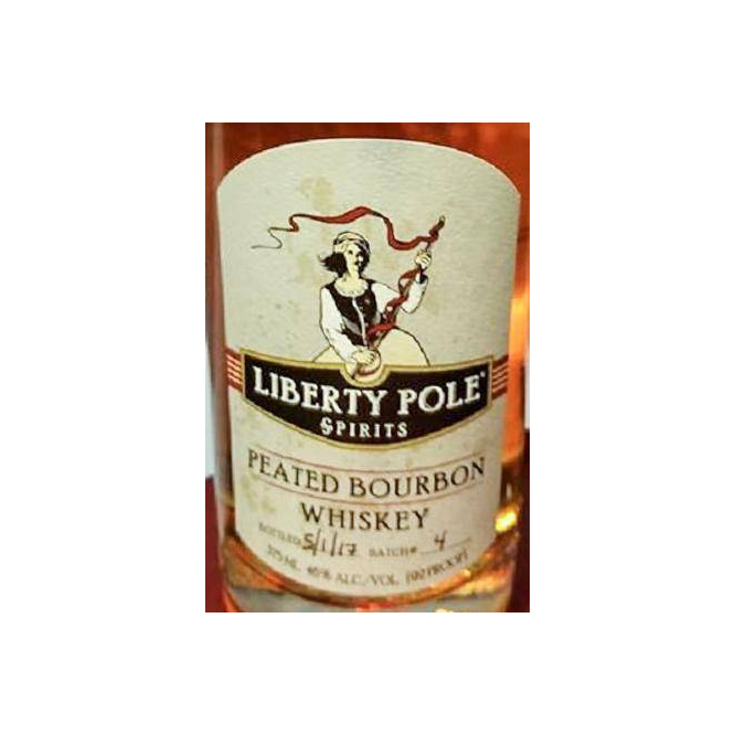 Liberty Pole Spirits Peated Bourbon Whiskey