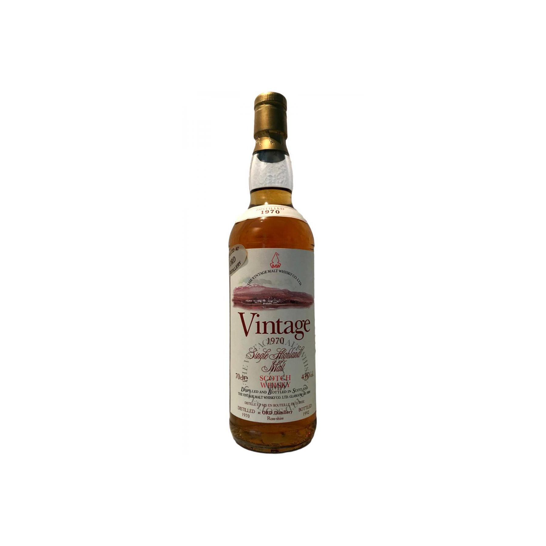 Glen Ord 1970 22 Years Single Malt Whisky