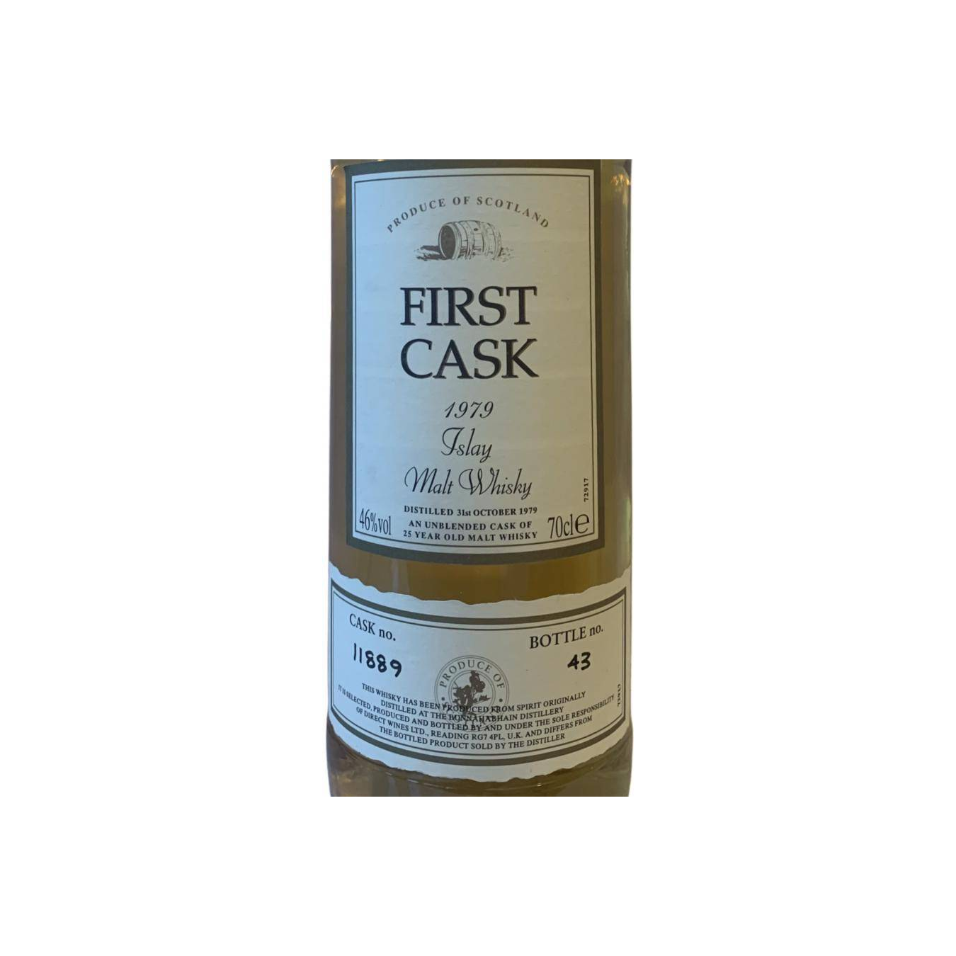 Bunnahabhain 1979 25 Years Single Malt Whisky