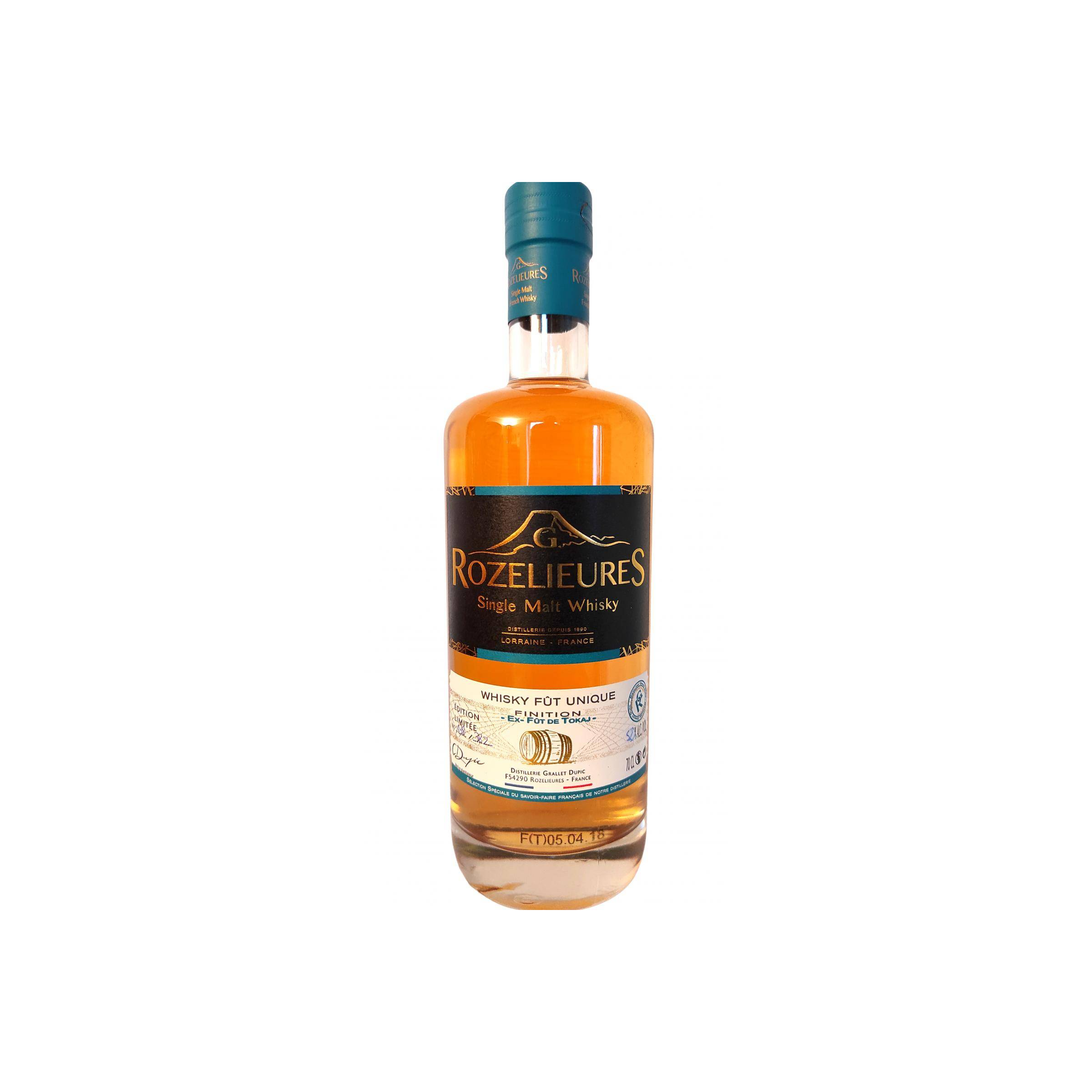 G. Rozelieures Whisky  fût unique
