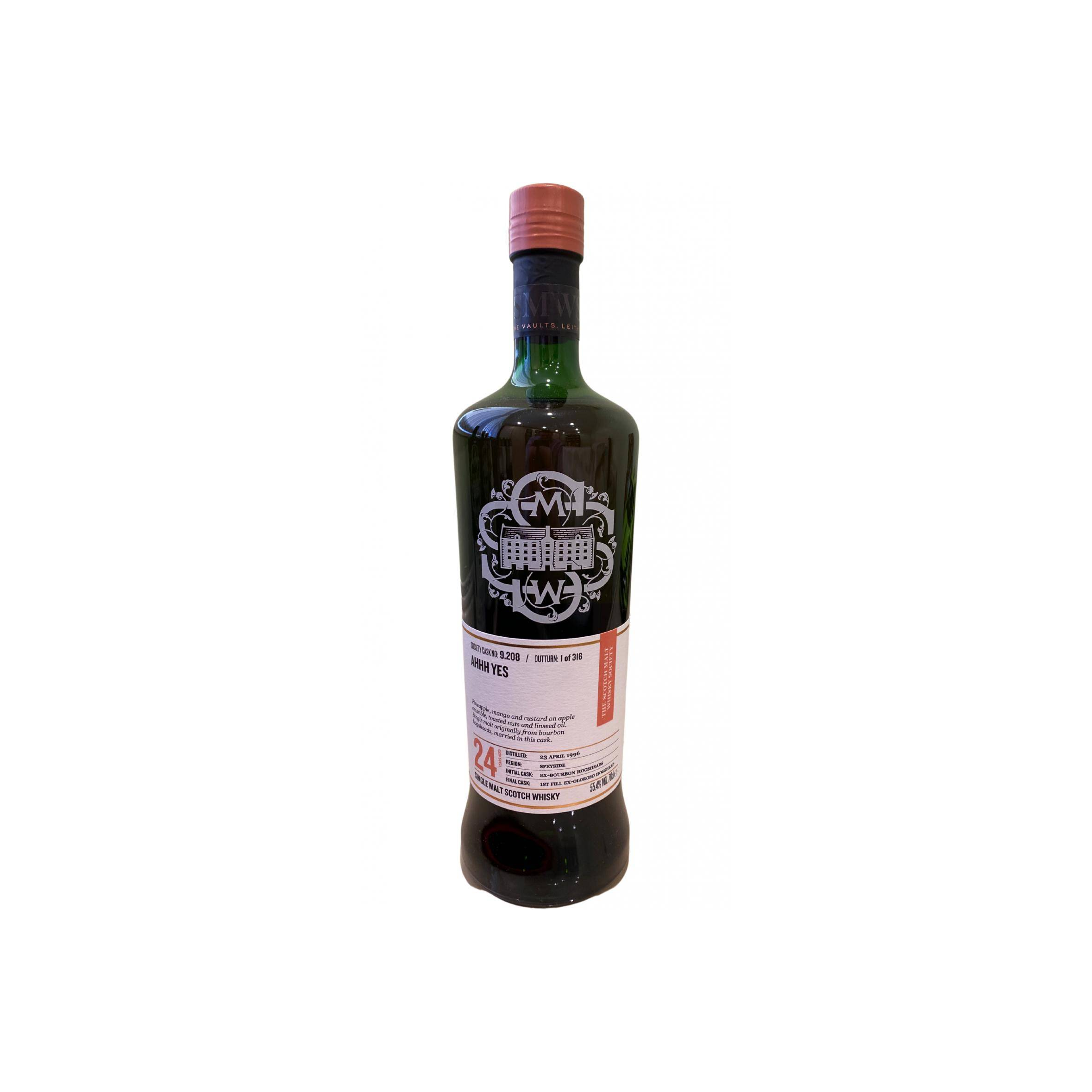 The Scotch Malt Whisky Society 1996 24 Years Single Malt Whisky