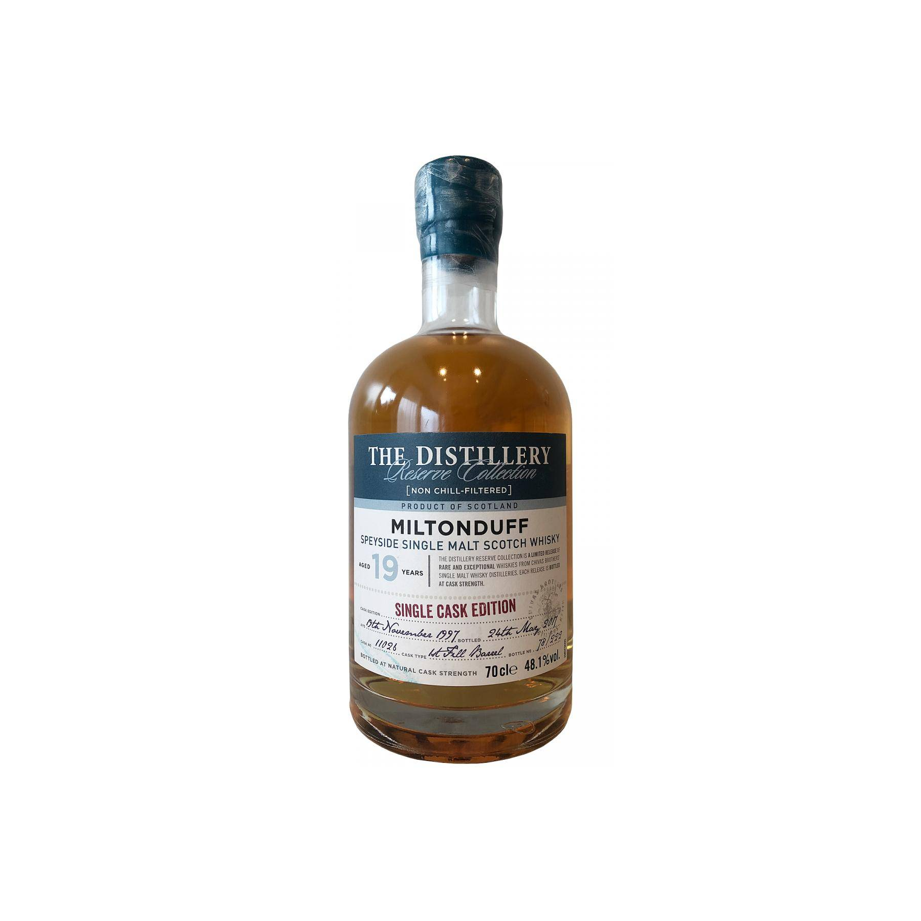 Miltonduff 1997 19 Years Single Malt Whisky