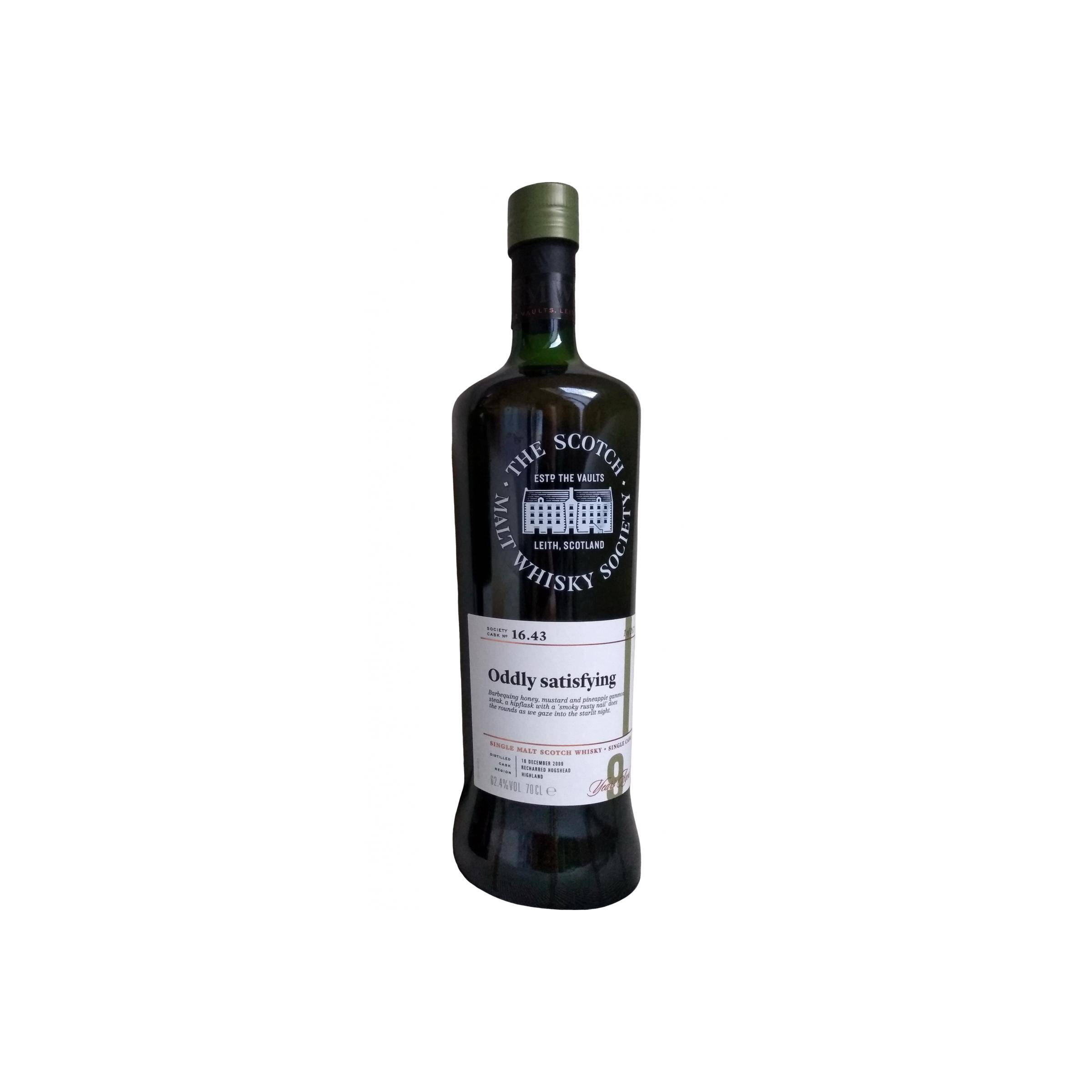 The Scotch Malt Whisky Society 2009 9 Years Single Malt Whisky