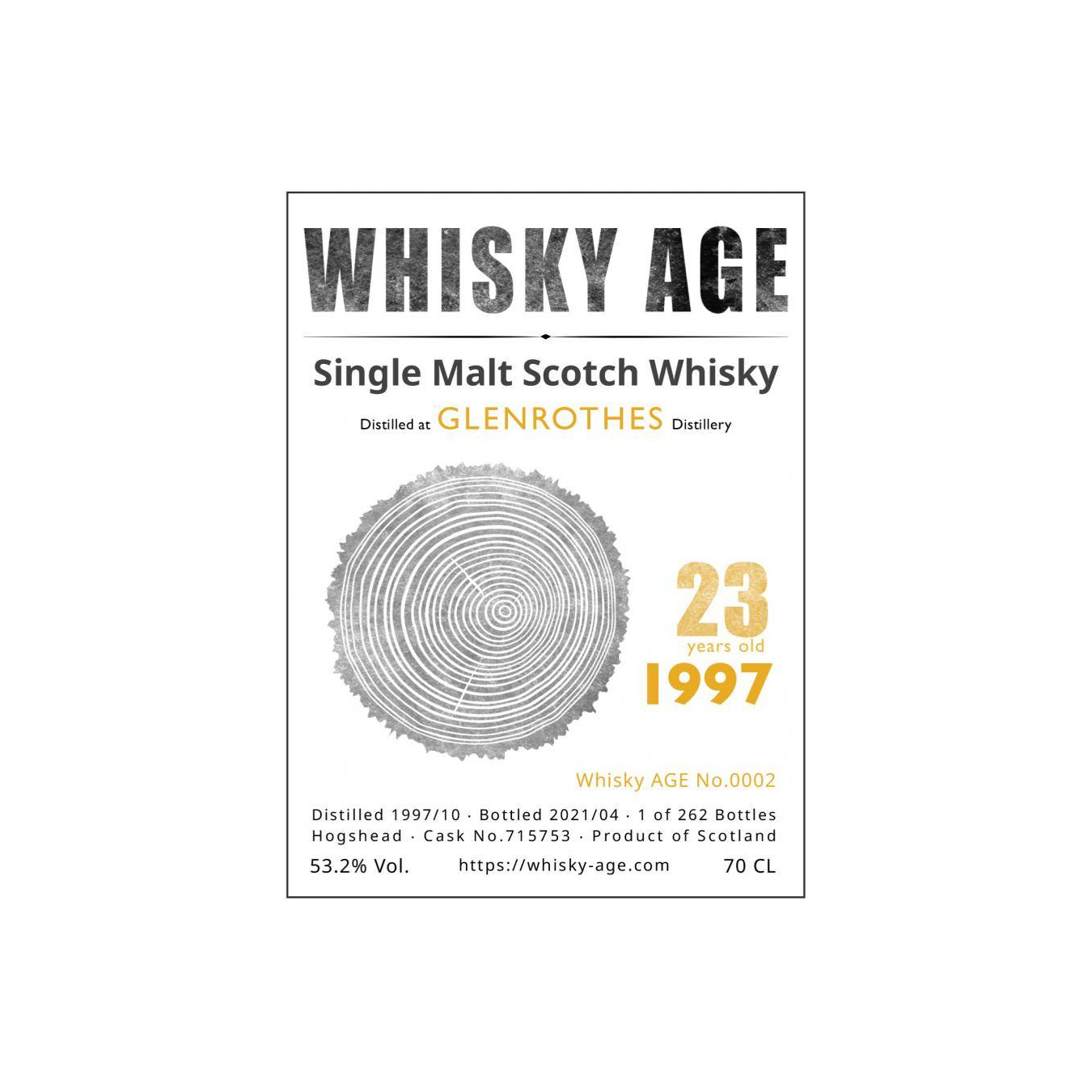 The Glenrothes 1997 23 Years Single Malt Whisky 2