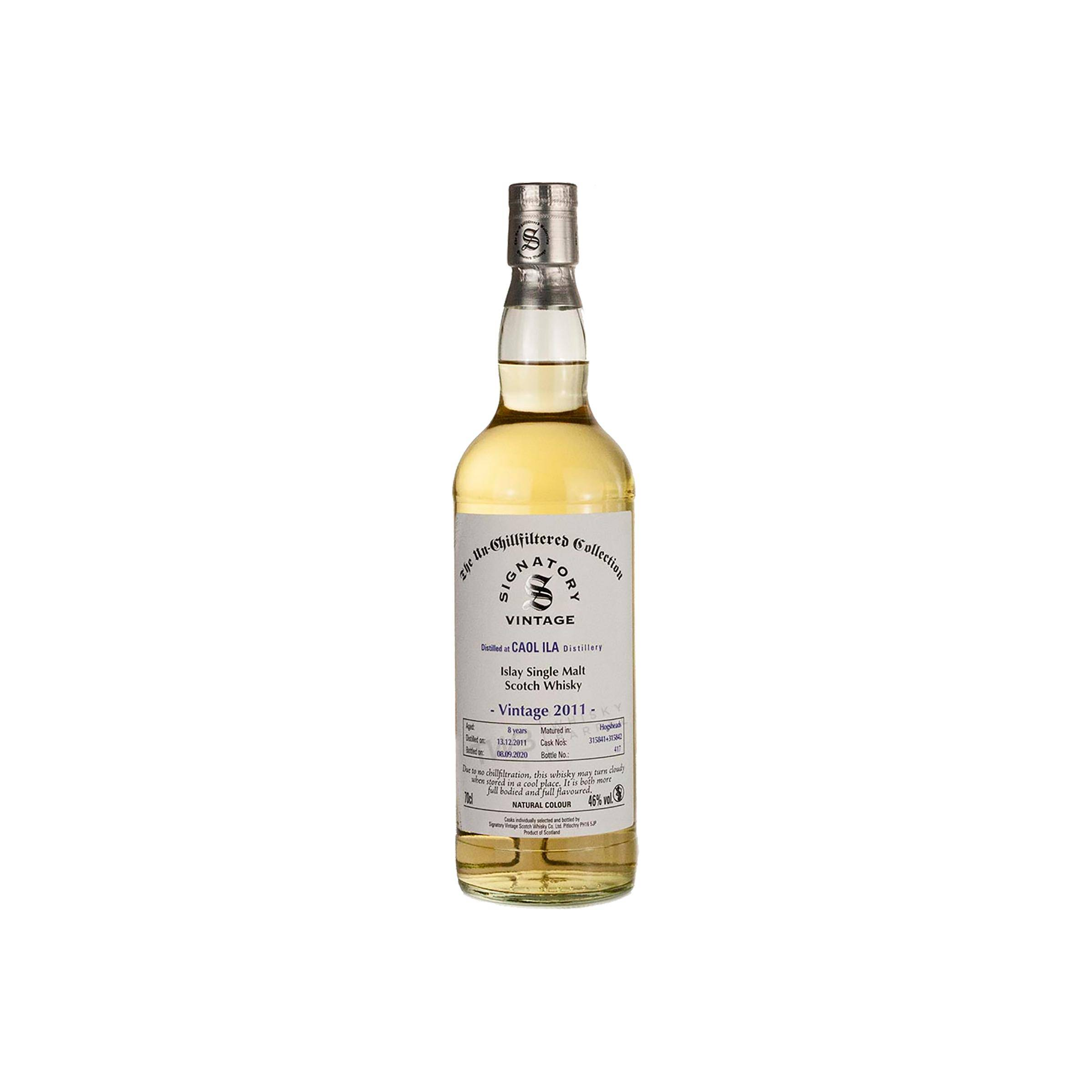 Caol Ila The Un-Chillfiltered Collection 2011 8 Years Single Malt Whisky