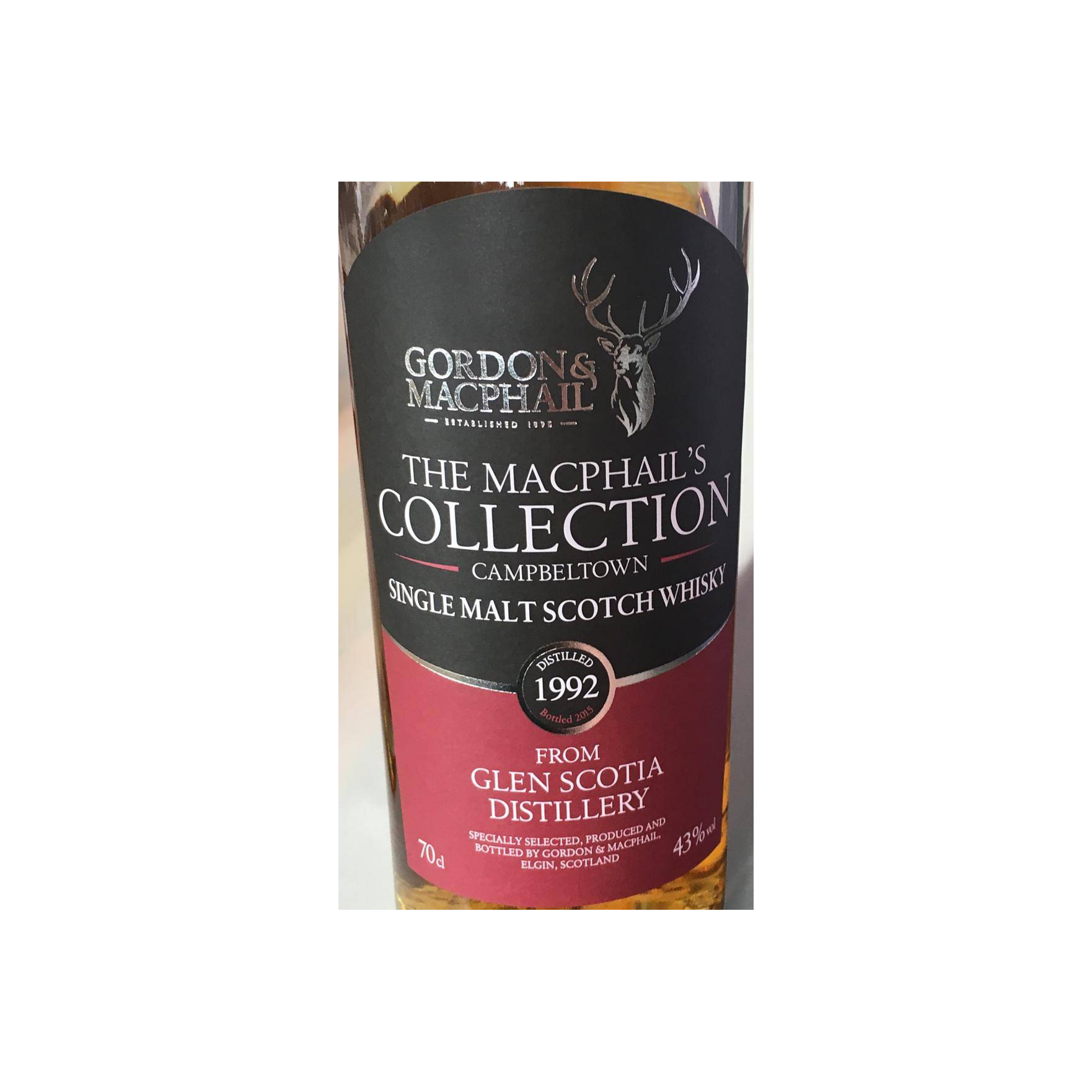 Glen Scotia 1992 23 Years Single Malt Whisky 3