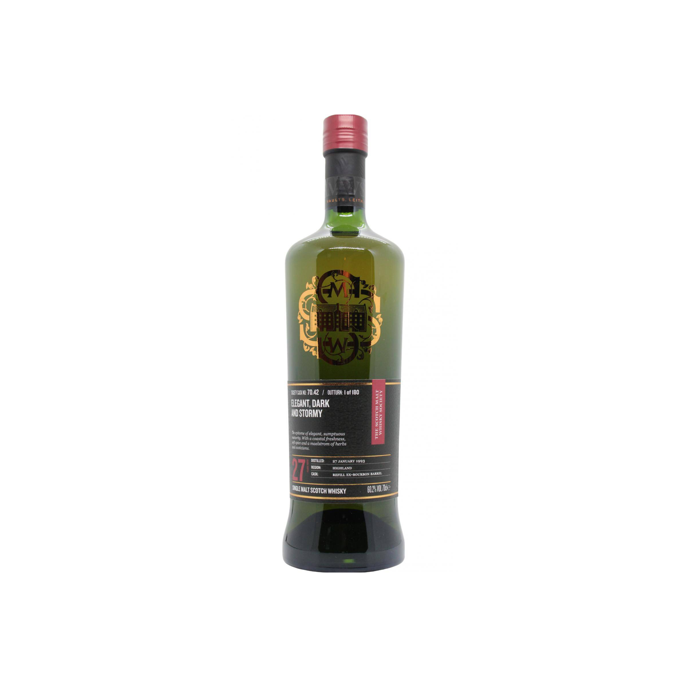 The Scotch Malt Whisky Society 1993 27 Years Single Malt Whisky