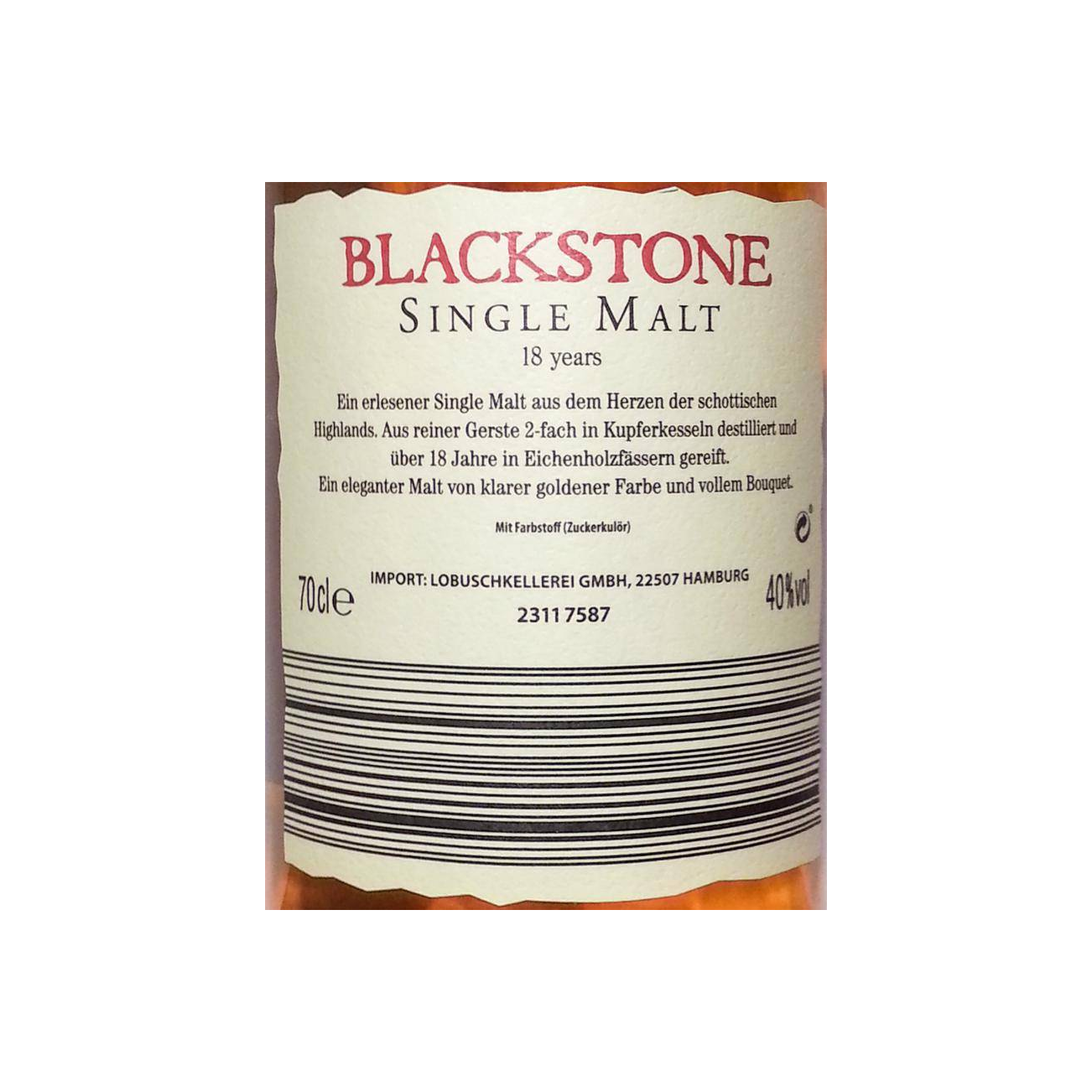 Blackstone 18-year-old 2