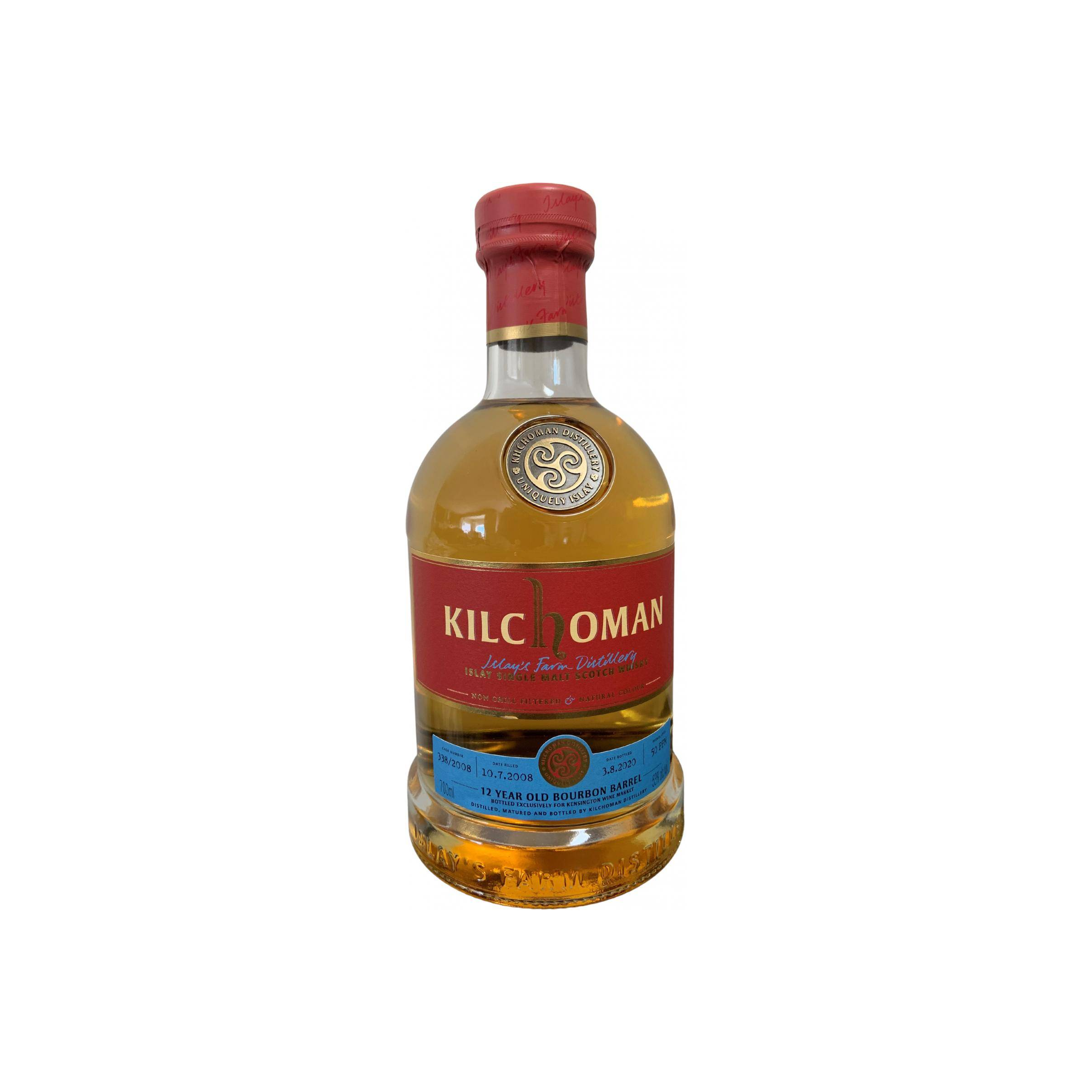 Kilchoman 2008 12 Years Single Malt Whisky